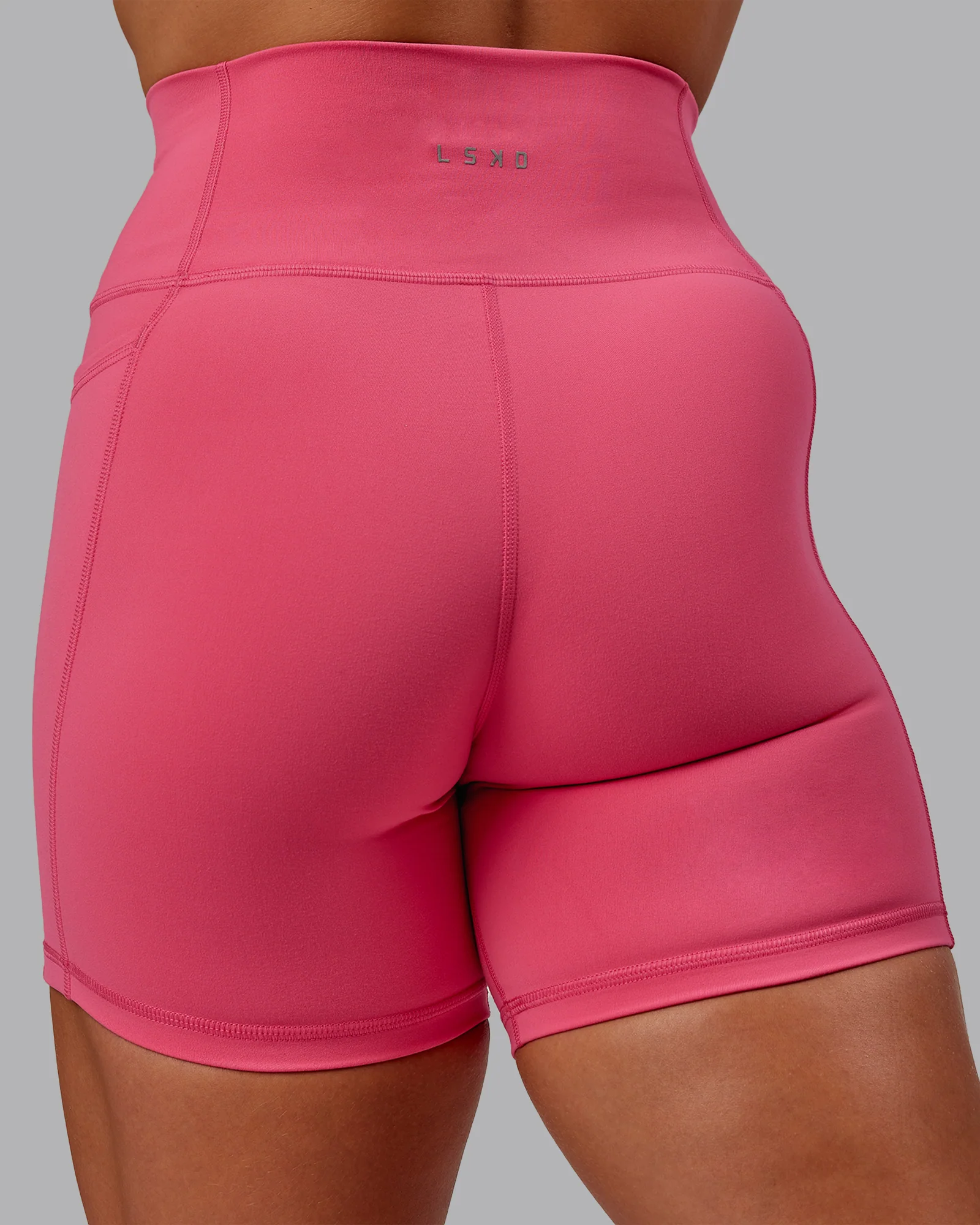 Fusion Ultra High-Rise 6" Short Pockets - Hot Pink - Image 8