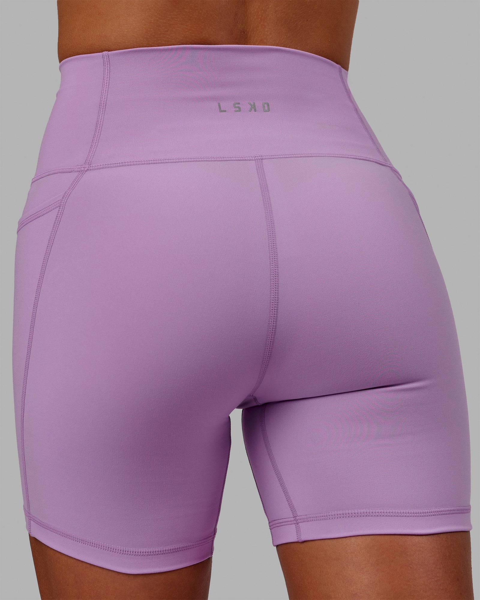 Fusion Ultra High-Rise 6" Short Pockets - Light Violet - Image 9