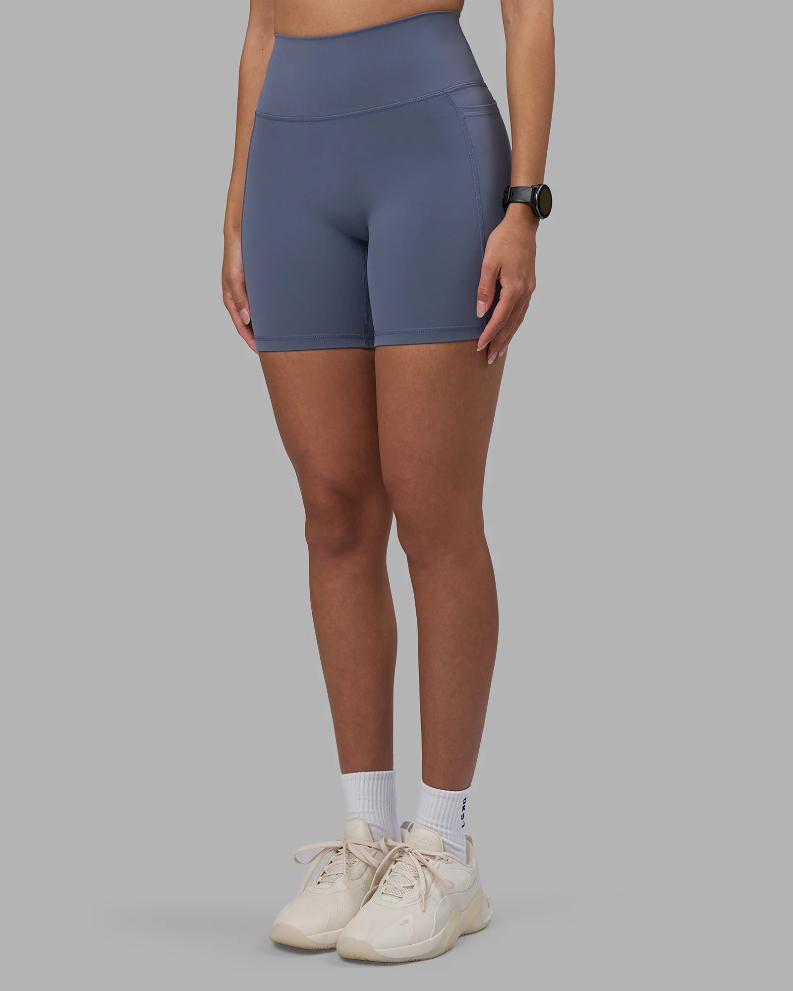 Fusion Ultra High-Rise 6" Short Pockets - Night Shadow - Image 7