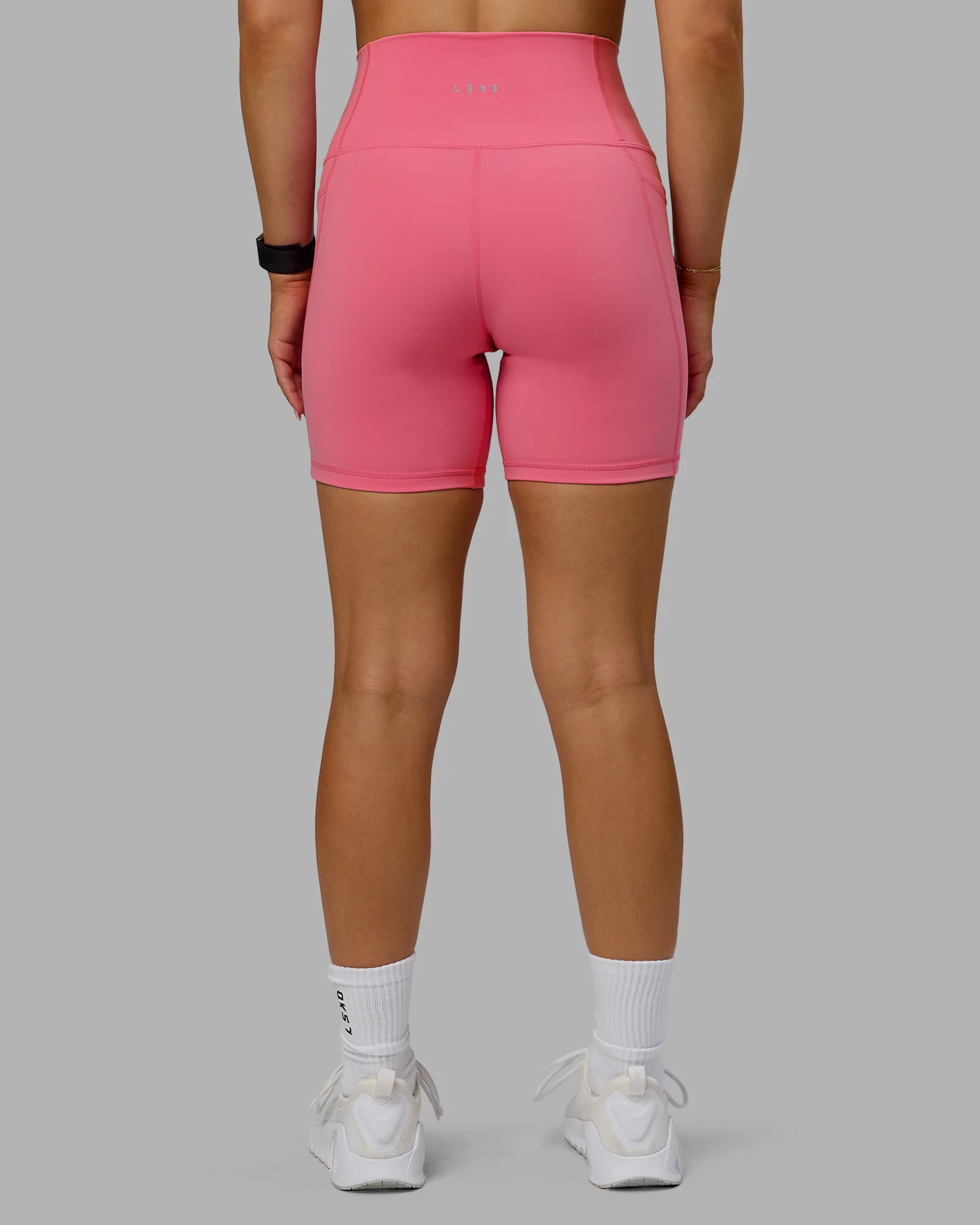 Fusion Ultra High-Rise 6" Short Pockets - Pink Lemonade - Image 3