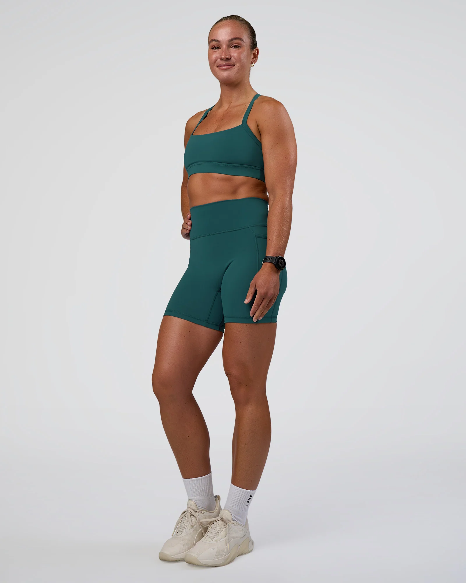 Fusion Ultra High-Rise 6" Short Pockets - Transformative Teal - Image 5