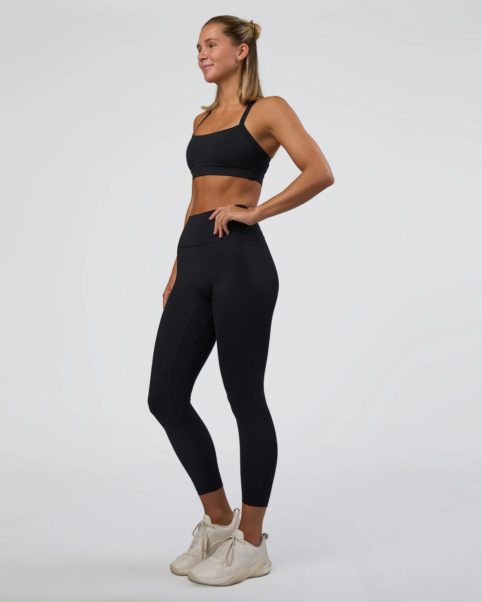 Fusion Ultra High-Rise 7/8 Legging Pockets - Black - Image 8