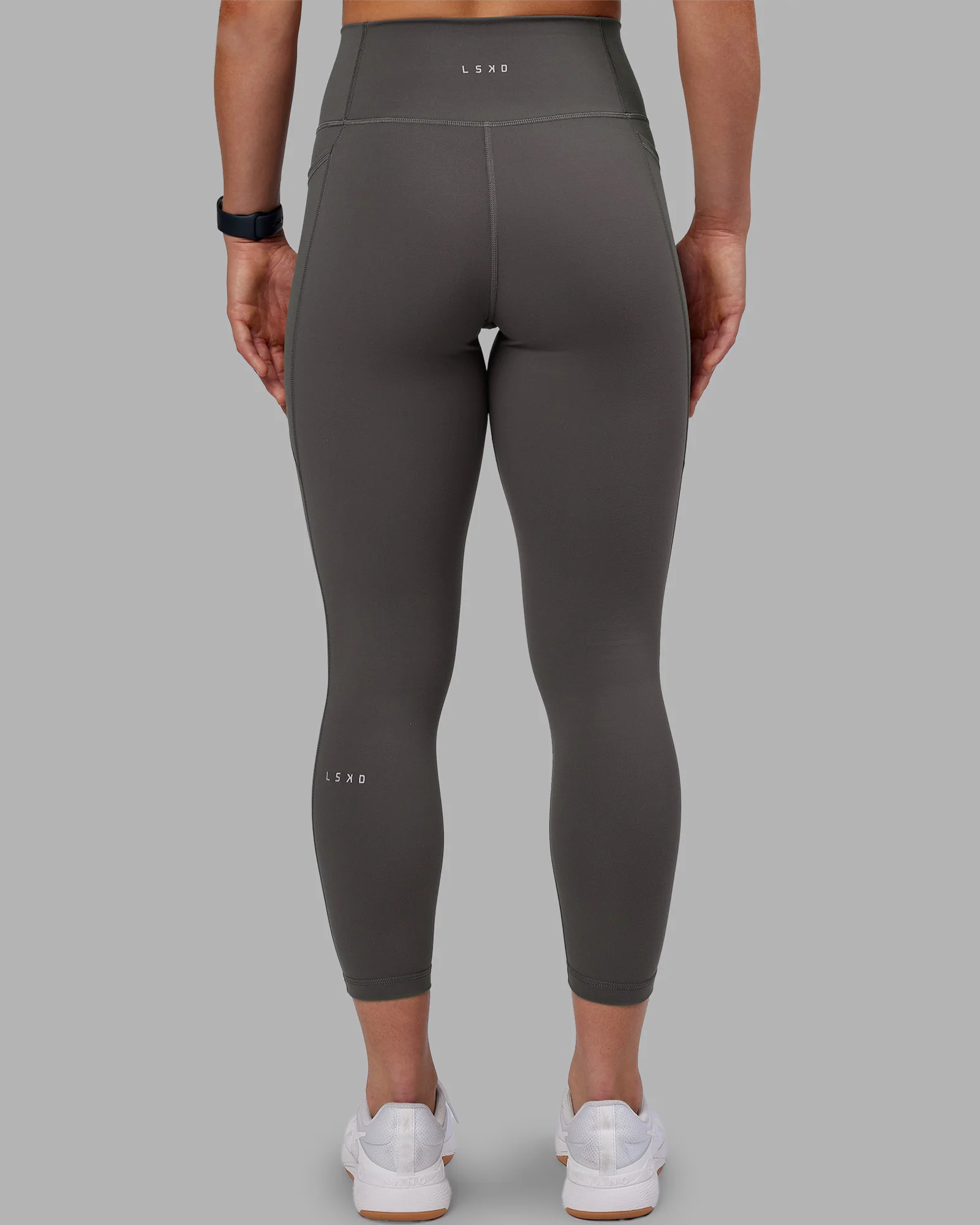 Fusion Ultra High-Rise 7/8 Legging Pockets - Dark Storm - Image 4