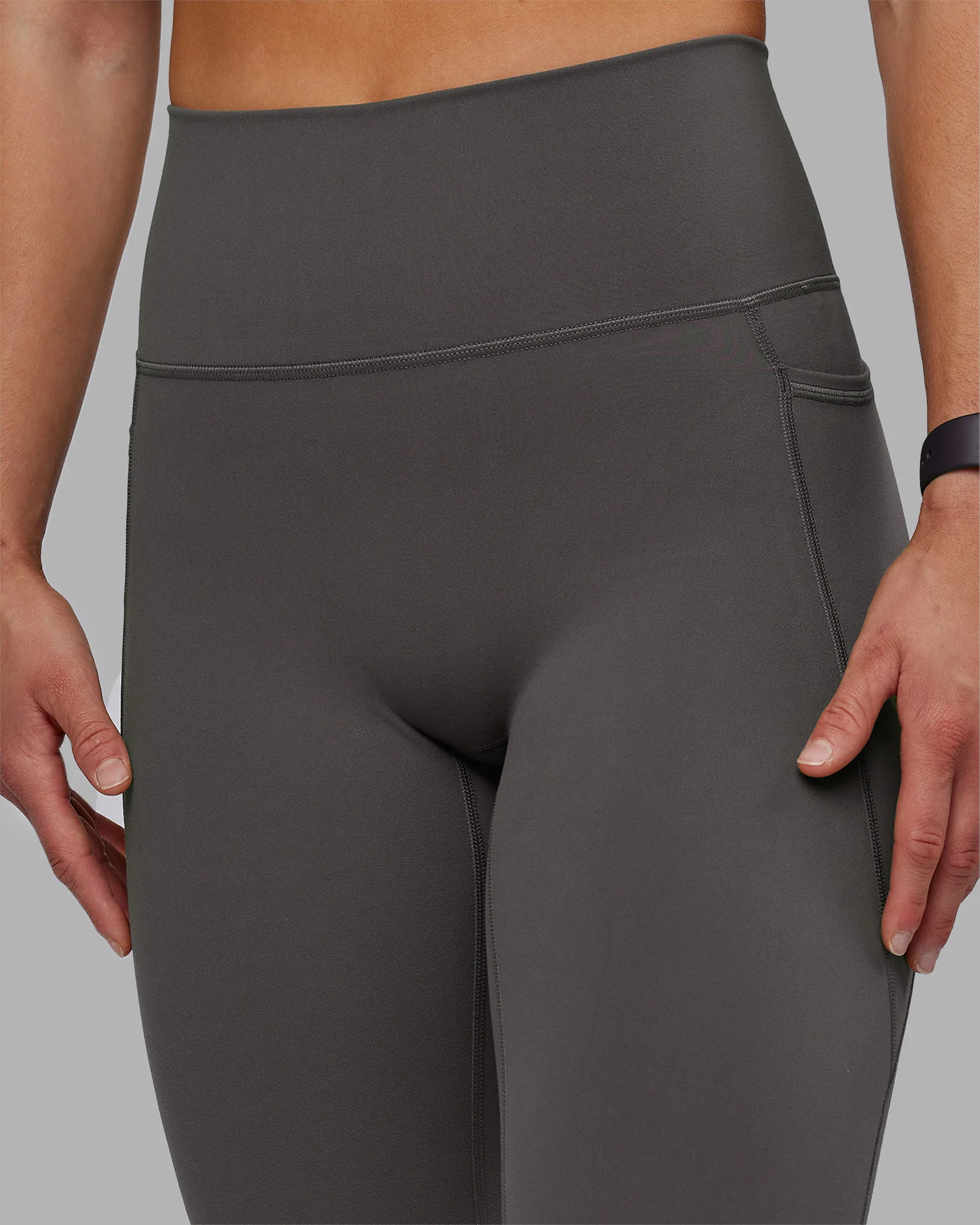 Fusion Ultra High-Rise 7/8 Legging Pockets - Dark Storm - Image 7