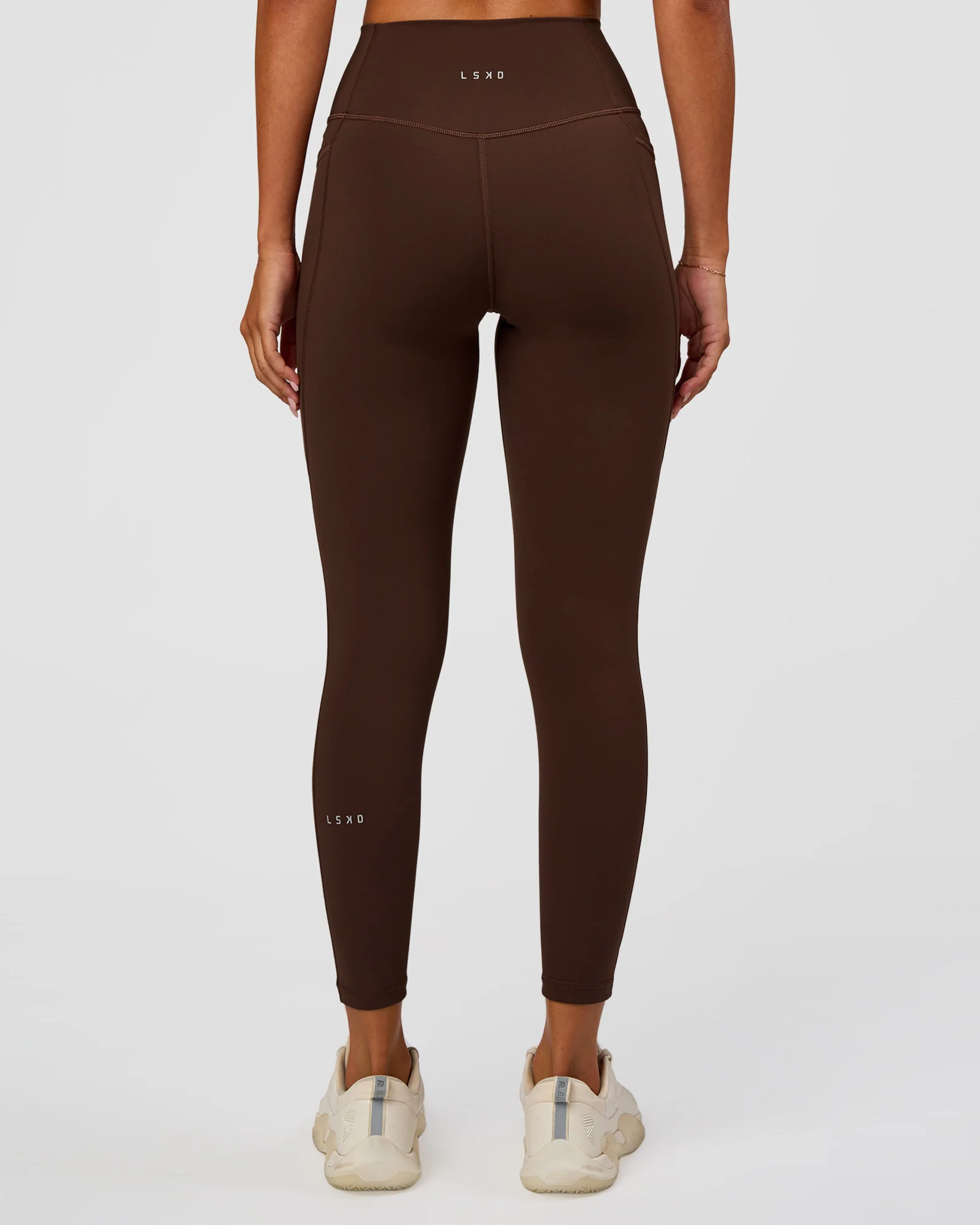 Fusion Ultra High-Rise 7/8 Legging Pockets - Hot Chocolate - Image 3