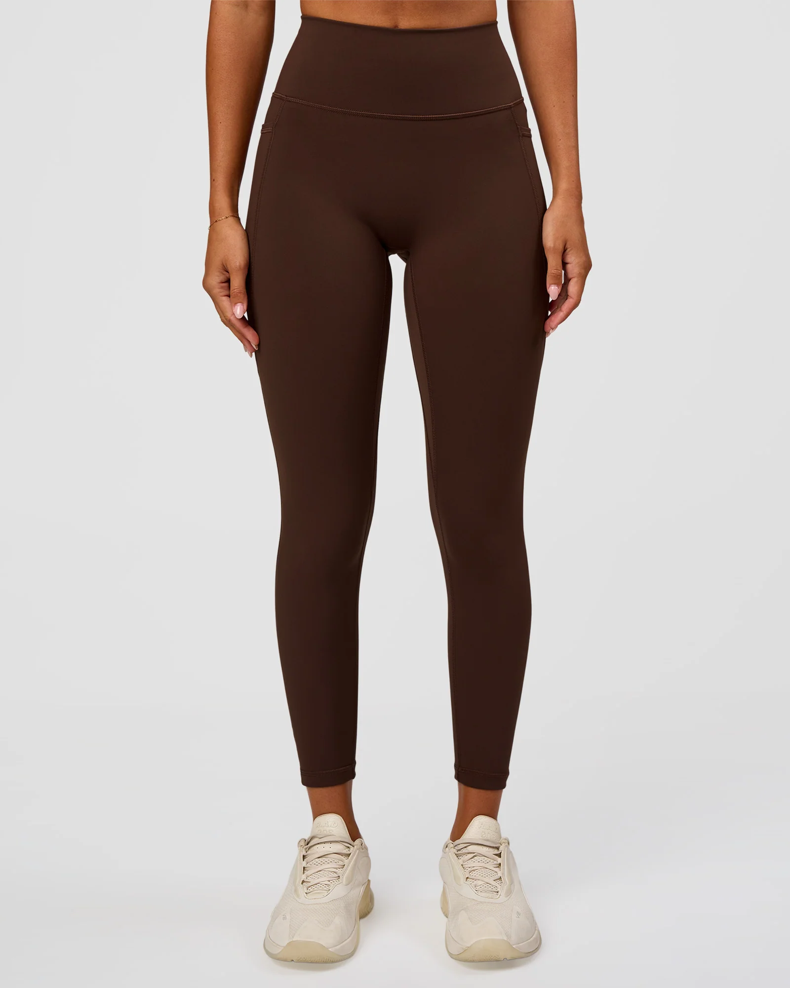 Fusion Ultra High-Rise 7/8 Legging Pockets - Hot Chocolate - Image 5
