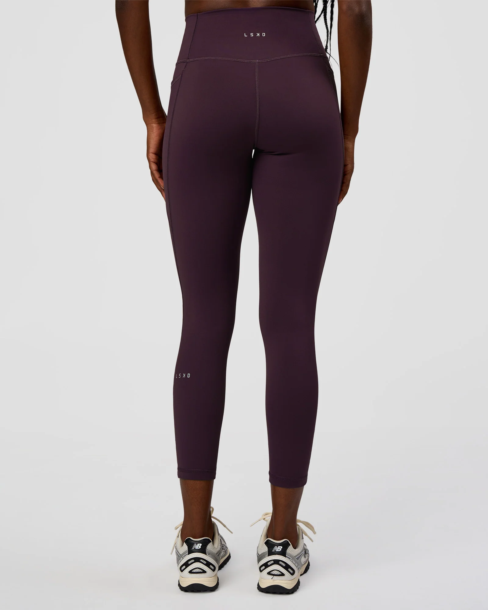 Fusion Ultra High-Rise 7/8 Legging Pockets - Midnight Plum - Image 4