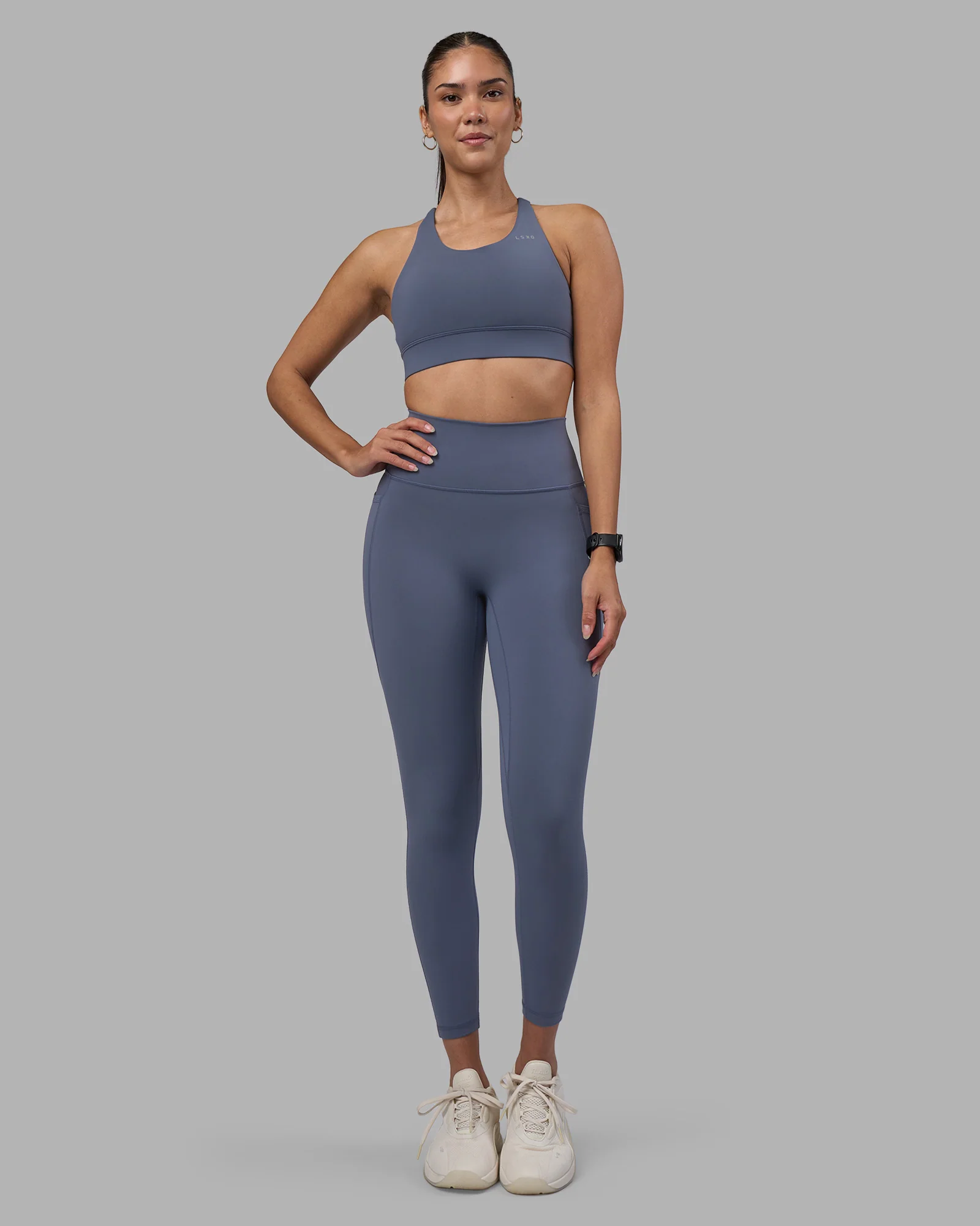 Fusion Ultra High-Rise 7/8 Legging Pockets - Night Shadow - Image 5