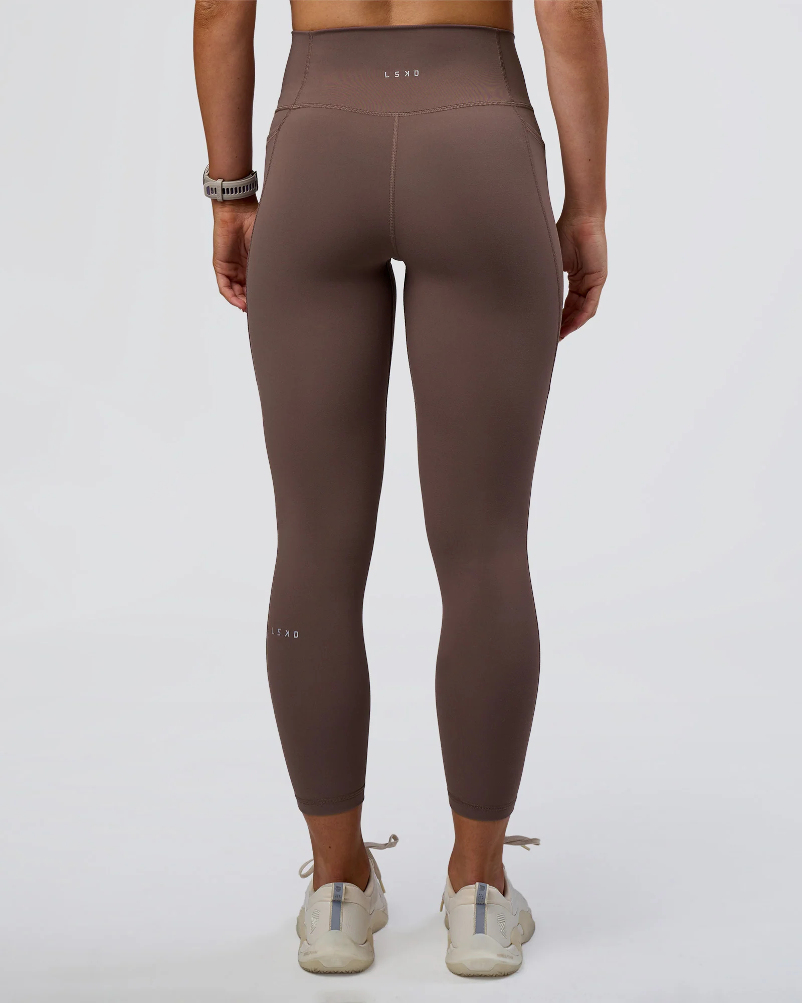 Fusion Ultra High-Rise 7/8 Legging Pockets - Peppercorn - Image 4