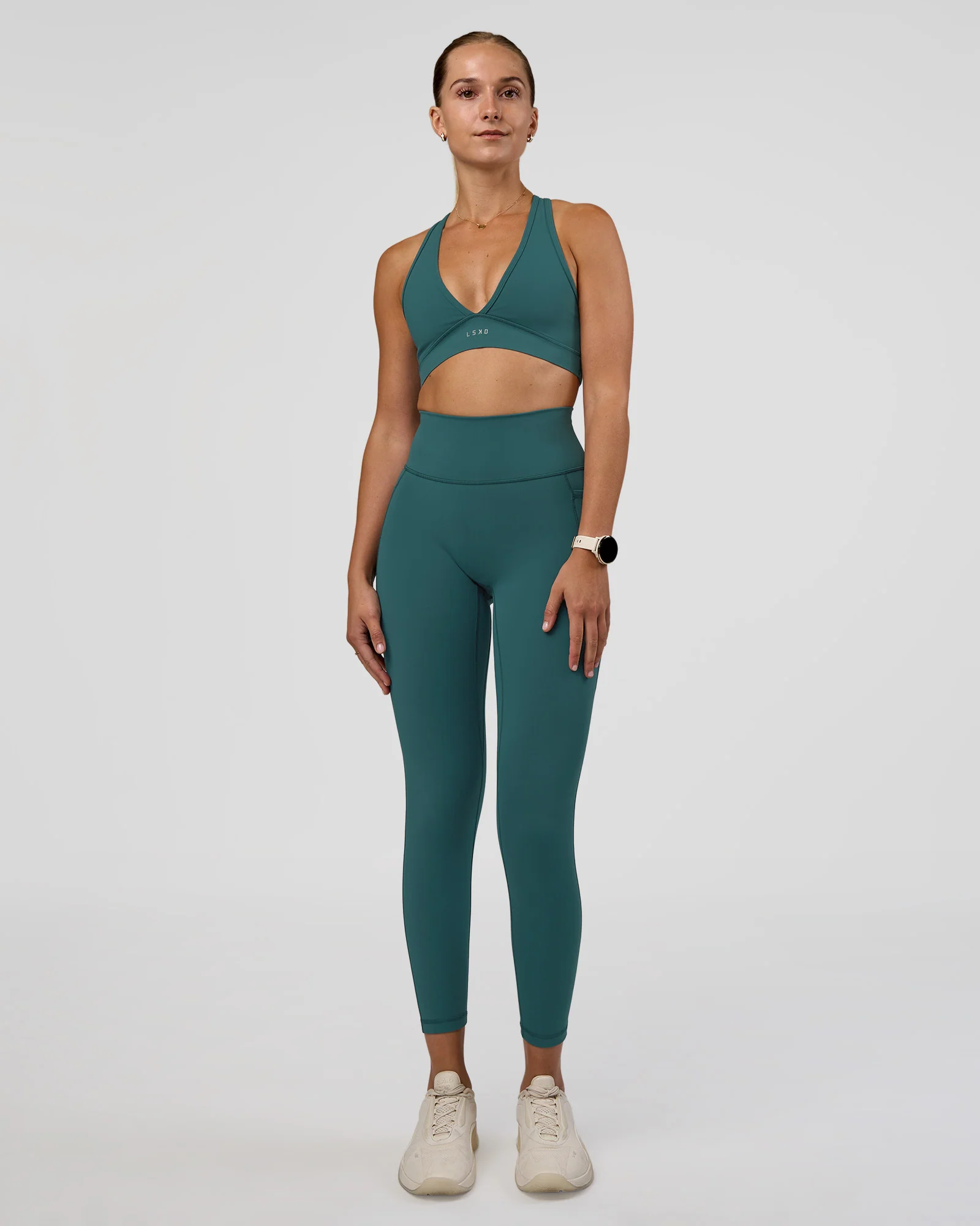 Fusion Ultra High-Rise 7/8 Legging Pockets - Transformative Teal - Image 2