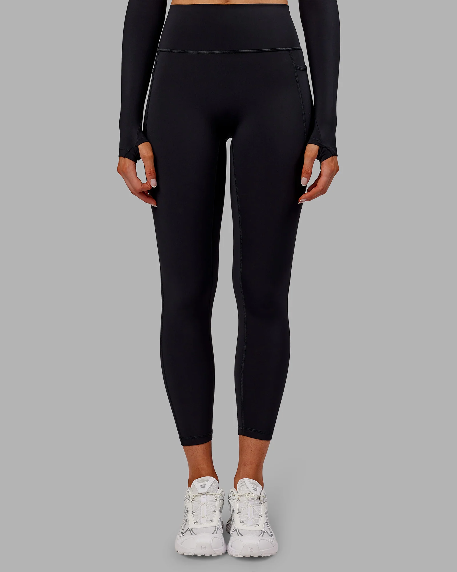 Fusion Thermal Ultra High-Rise 7/8 Legging Pockets - Black - Image 2