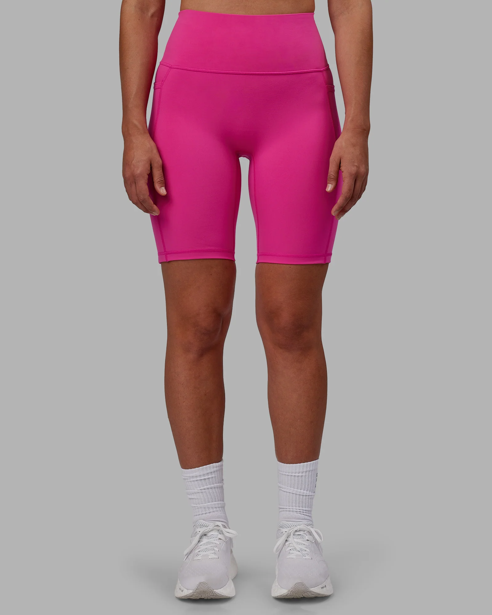 Fusion Ultra High-Rise 9" Short Pockets - Fuchsia Pink - Image 9