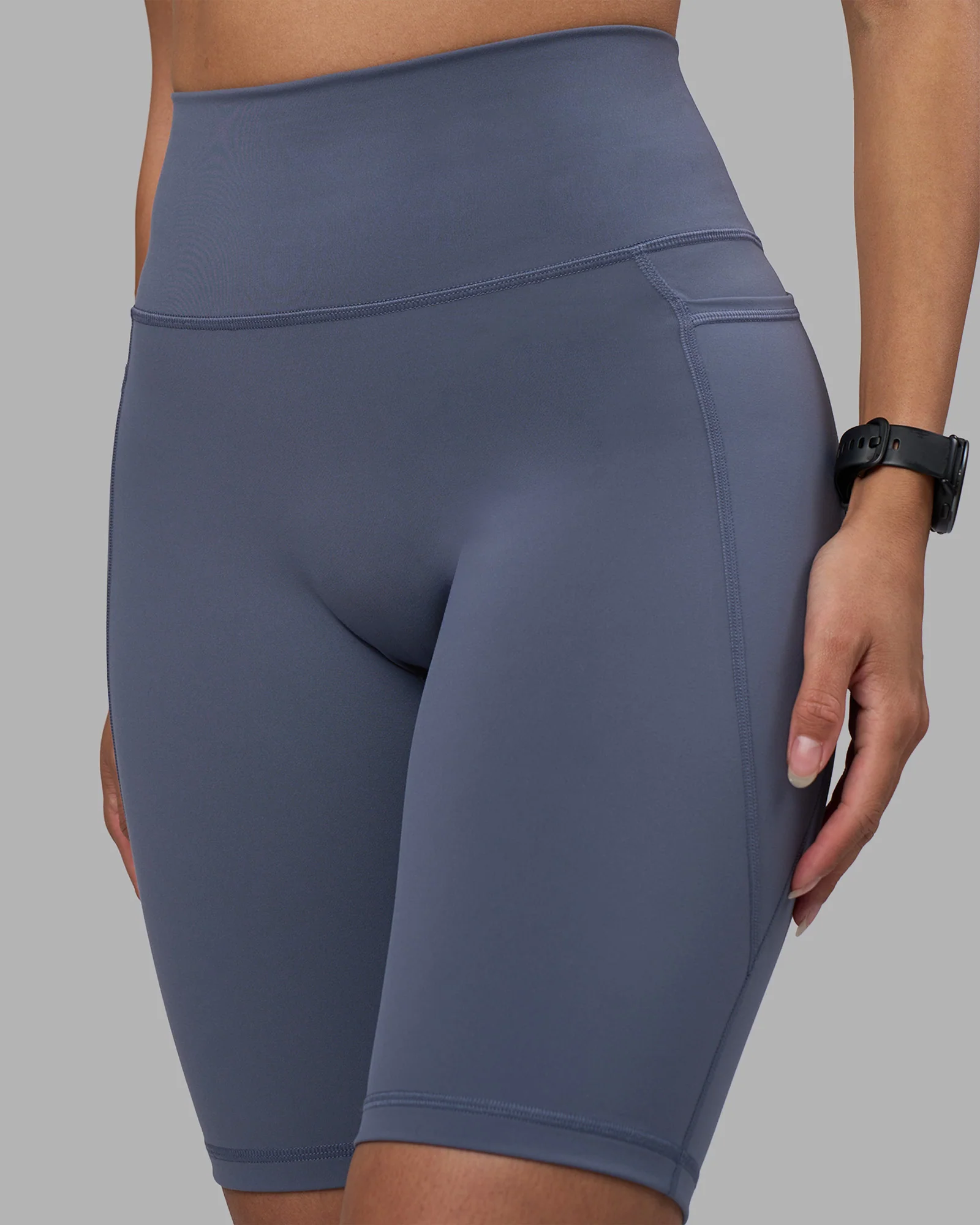 Fusion Ultra High-Rise 9" Short Pockets - Night Shadow - Image 6