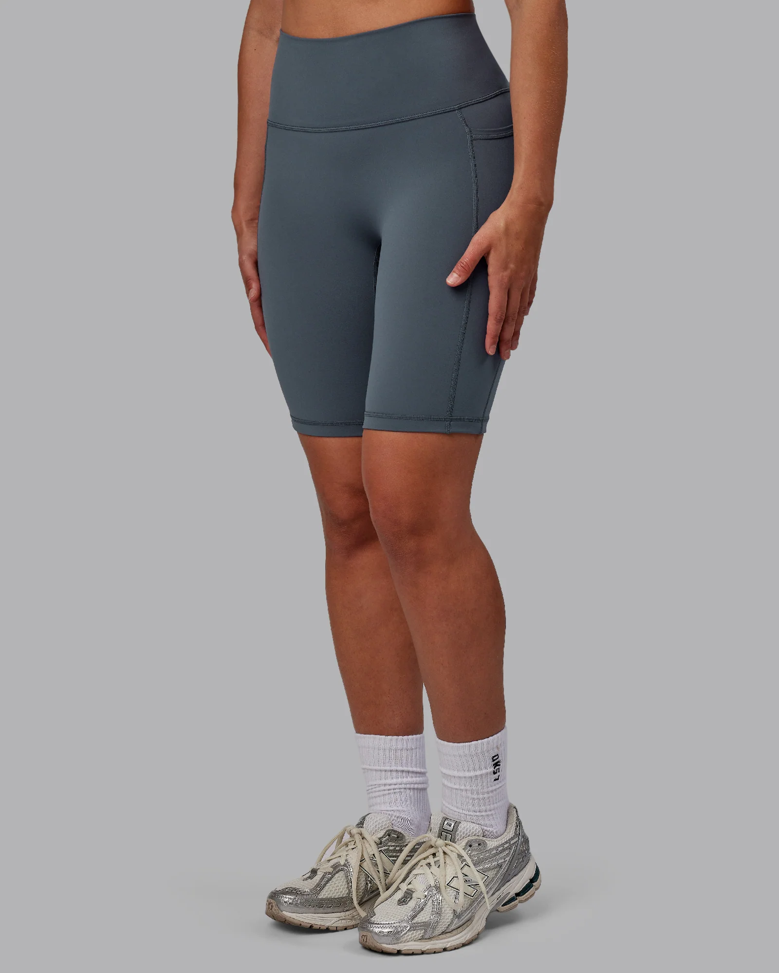 Fusion Ultra High-Rise 9" Short Pockets - Turbulence - Image 2