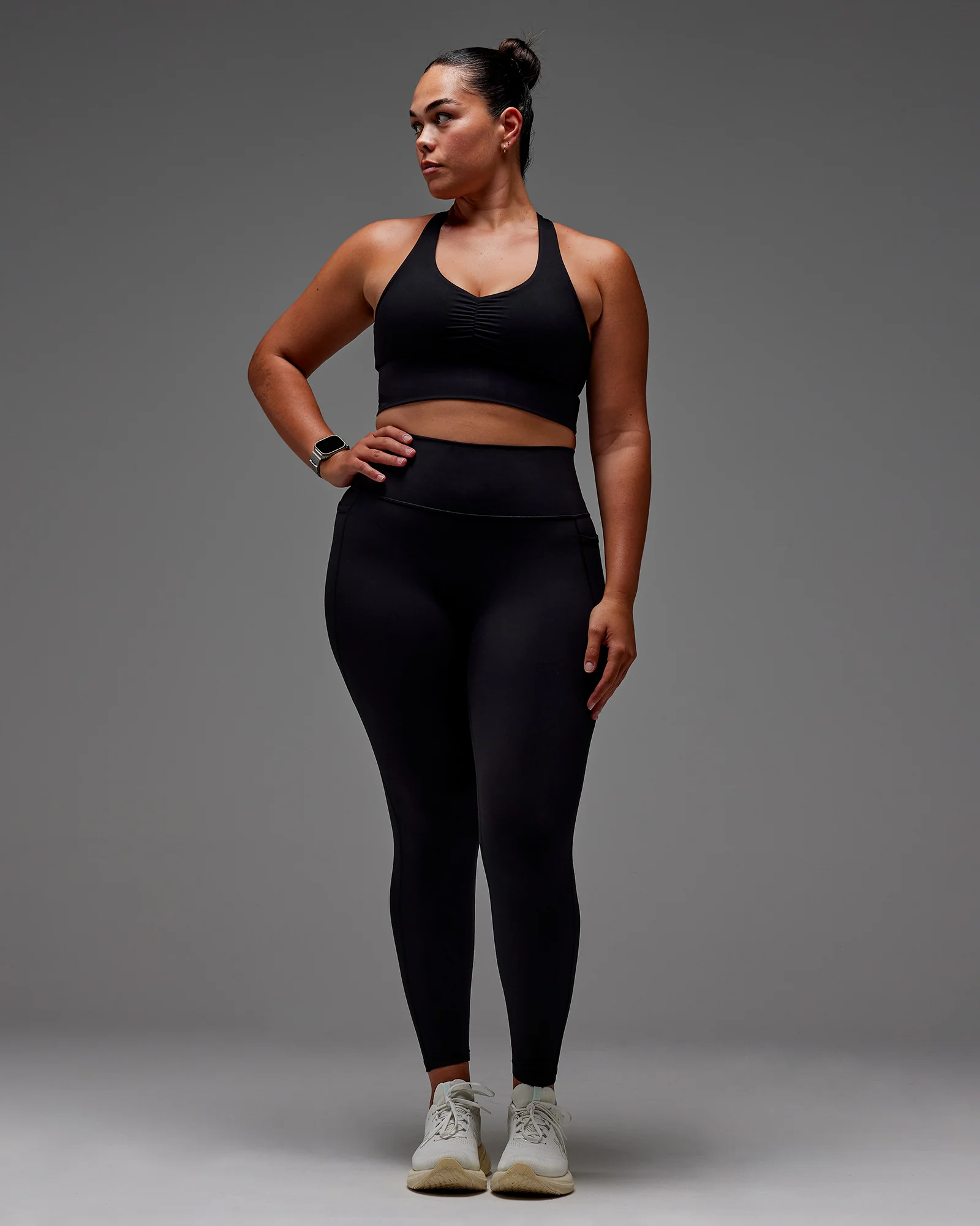 Fusion Ultra High-Rise Full Length Legging Pockets - Black - Image 16