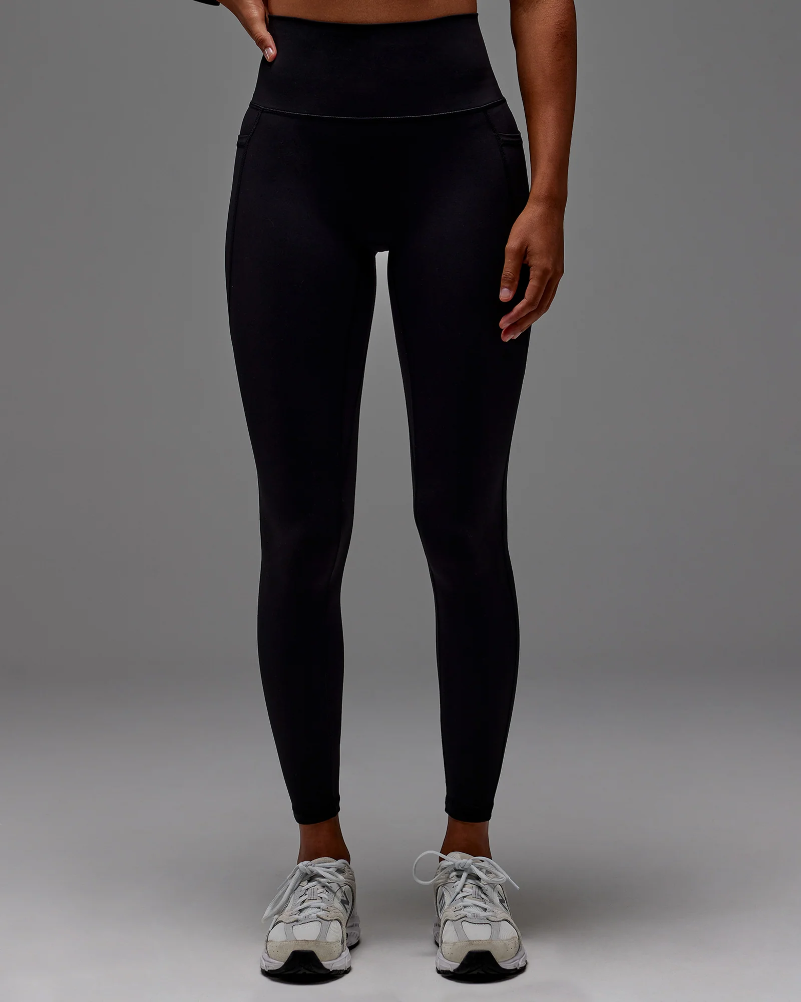 Fusion Ultra High-Rise Full Length Legging Pockets - Black - Image 19