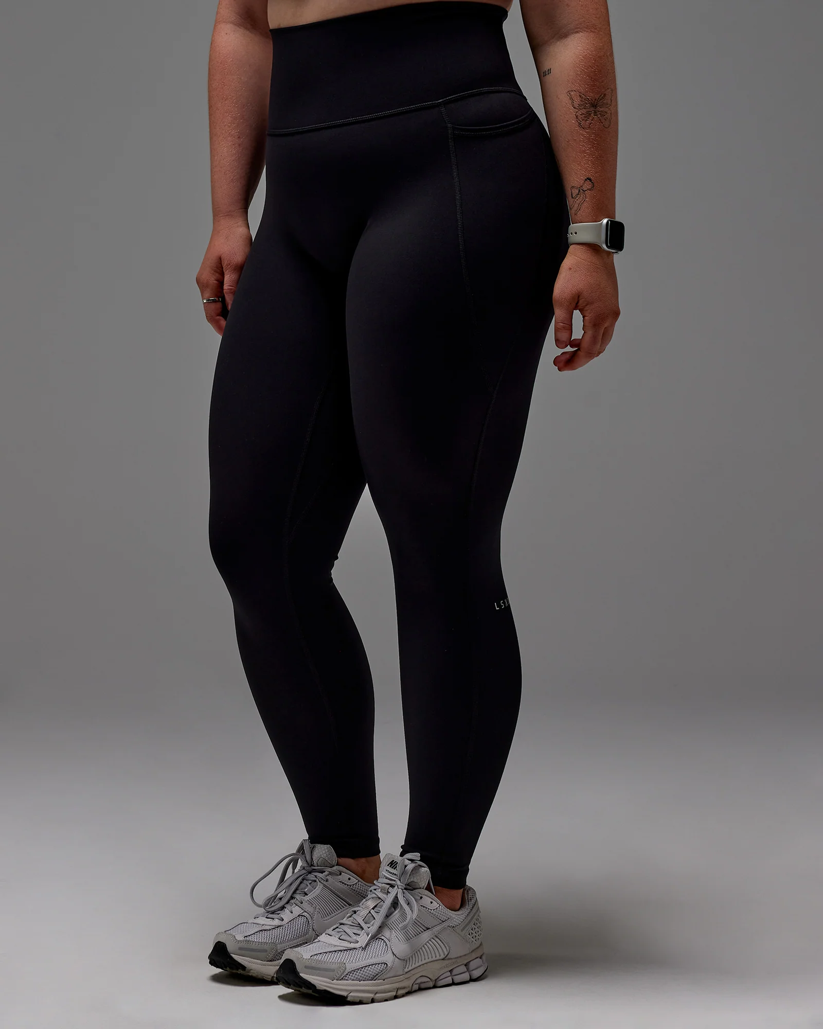 Fusion Ultra High-Rise Full Length Legging Pockets - Black - Image 28
