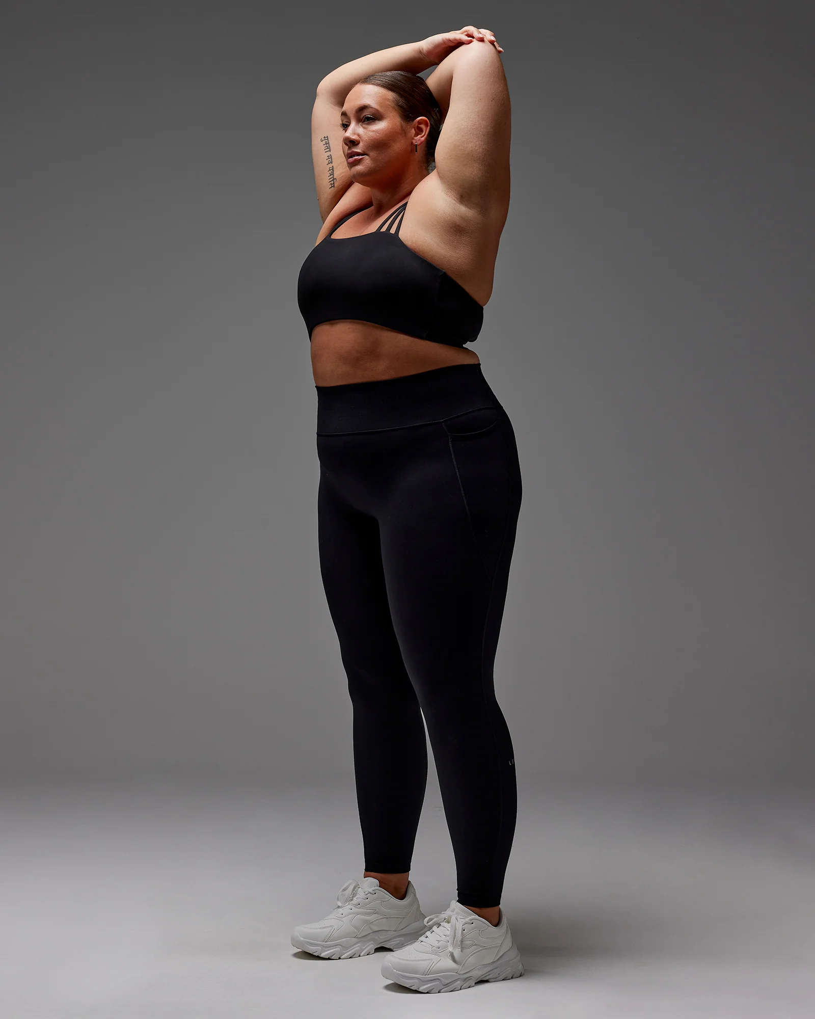 Fusion Ultra High-Rise Full Length Legging Pockets - Black - Image 35