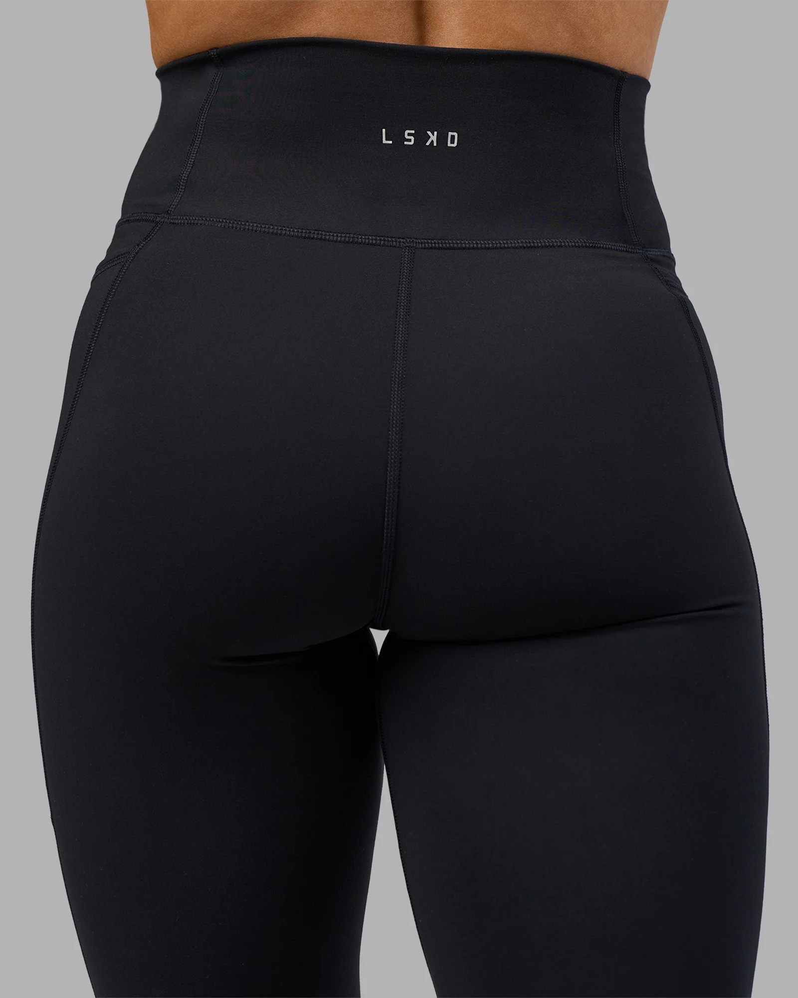 Fusion Ultra High-Rise Full Length Legging Pockets - Black - Image 8