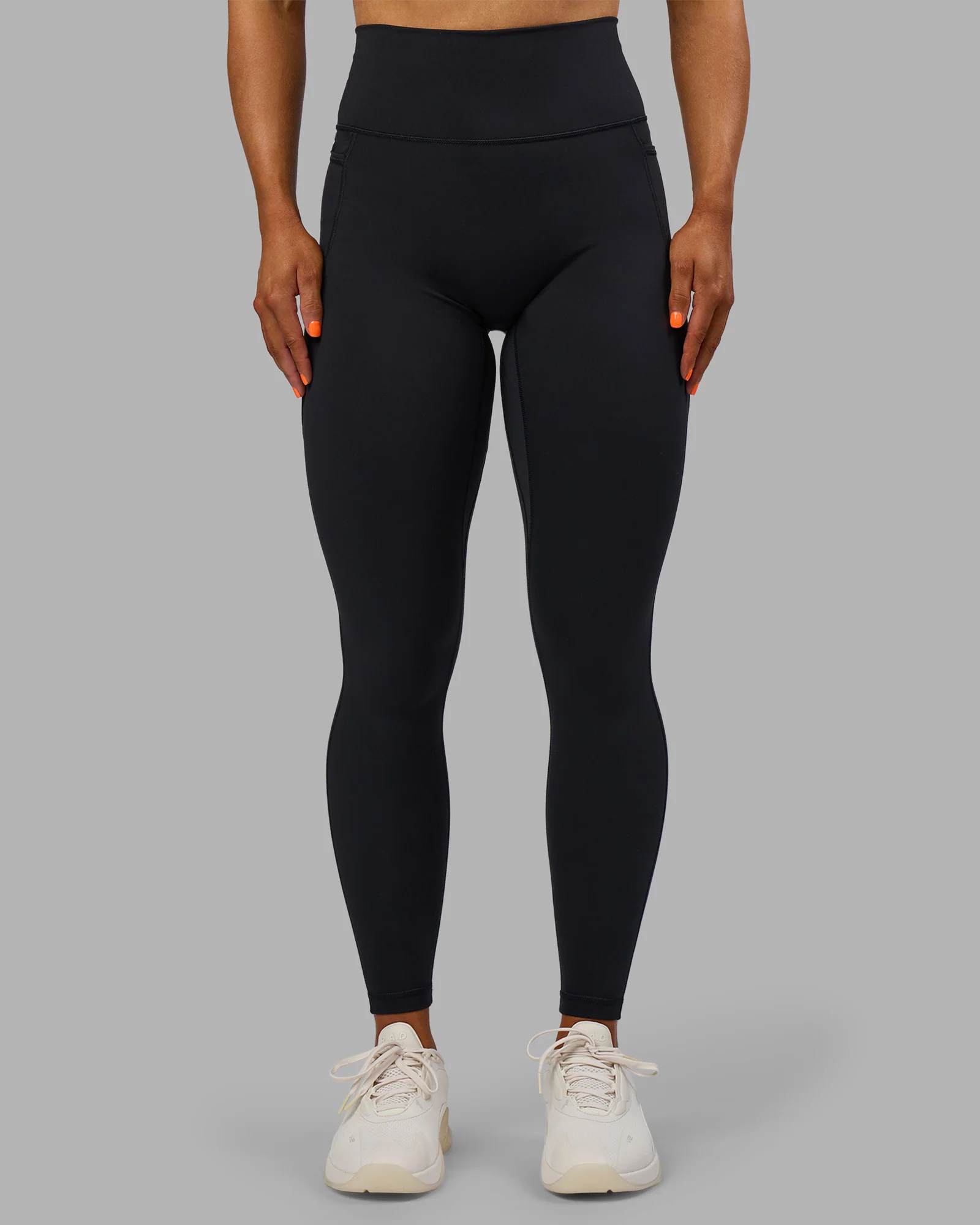 Fusion Ultra High-Rise Full Length Legging Pockets - Black - Image 9