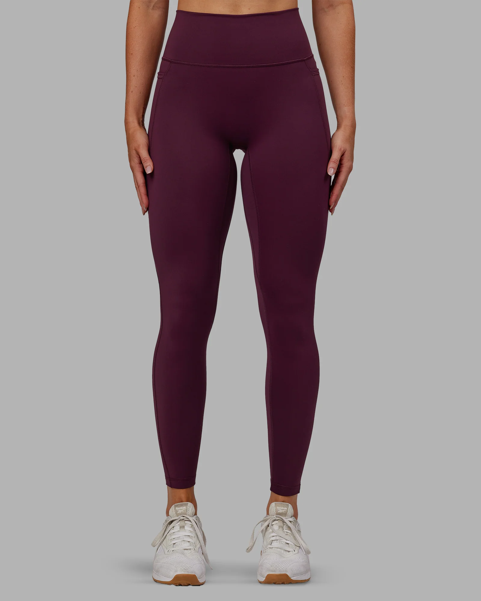 Fusion Ultra High-Rise Full Length Legging Pockets - Cherry Lacquer - Image 7