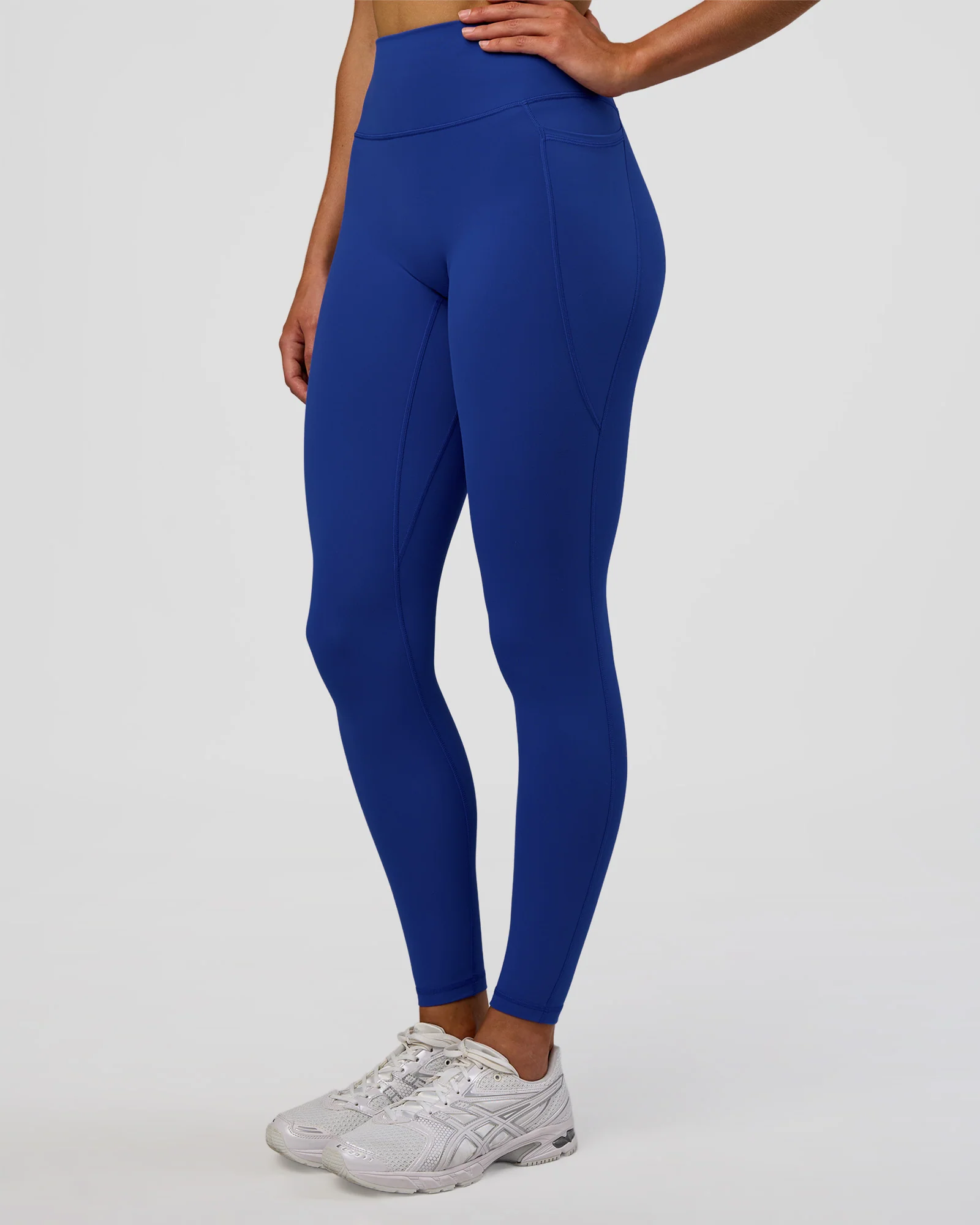 Fusion Ultra High-Rise Full Length Legging Pockets - Electric Indigo - Image 2