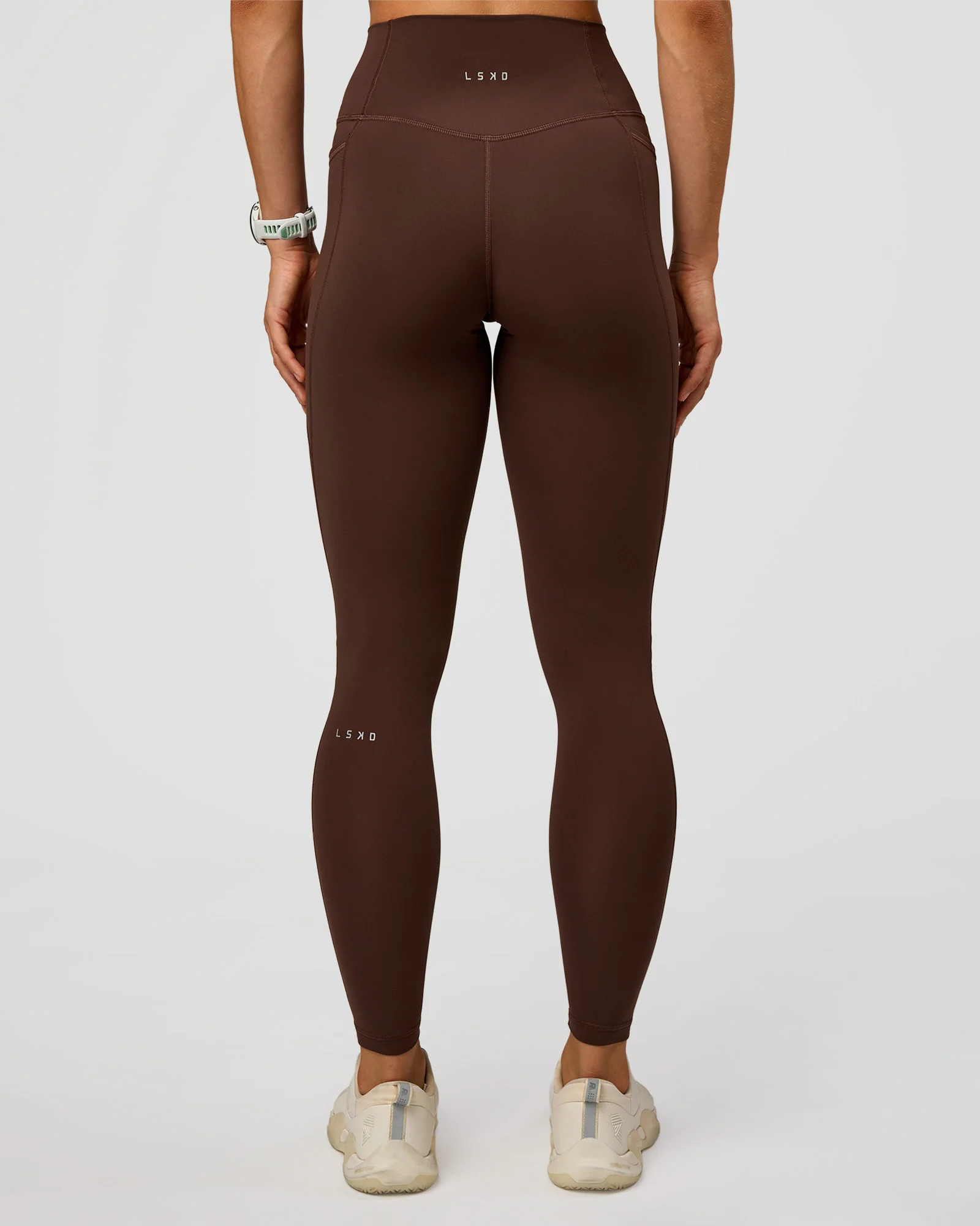 Fusion Ultra High-Rise Full Length Legging Pockets - Hot Chocolate - Image 6