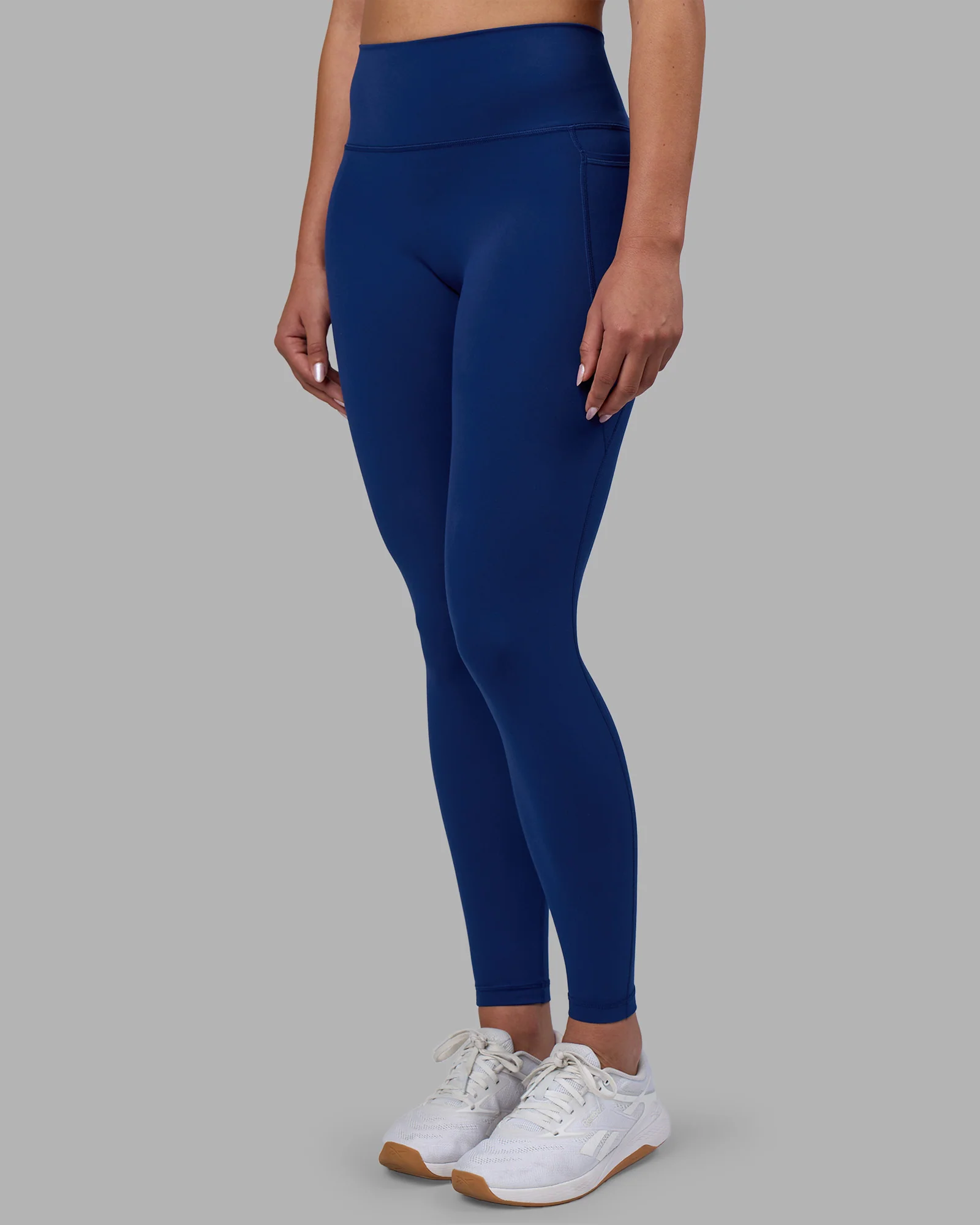 Fusion Ultra High-Rise Full Length Legging Pockets - Midnight Blue - Image 8