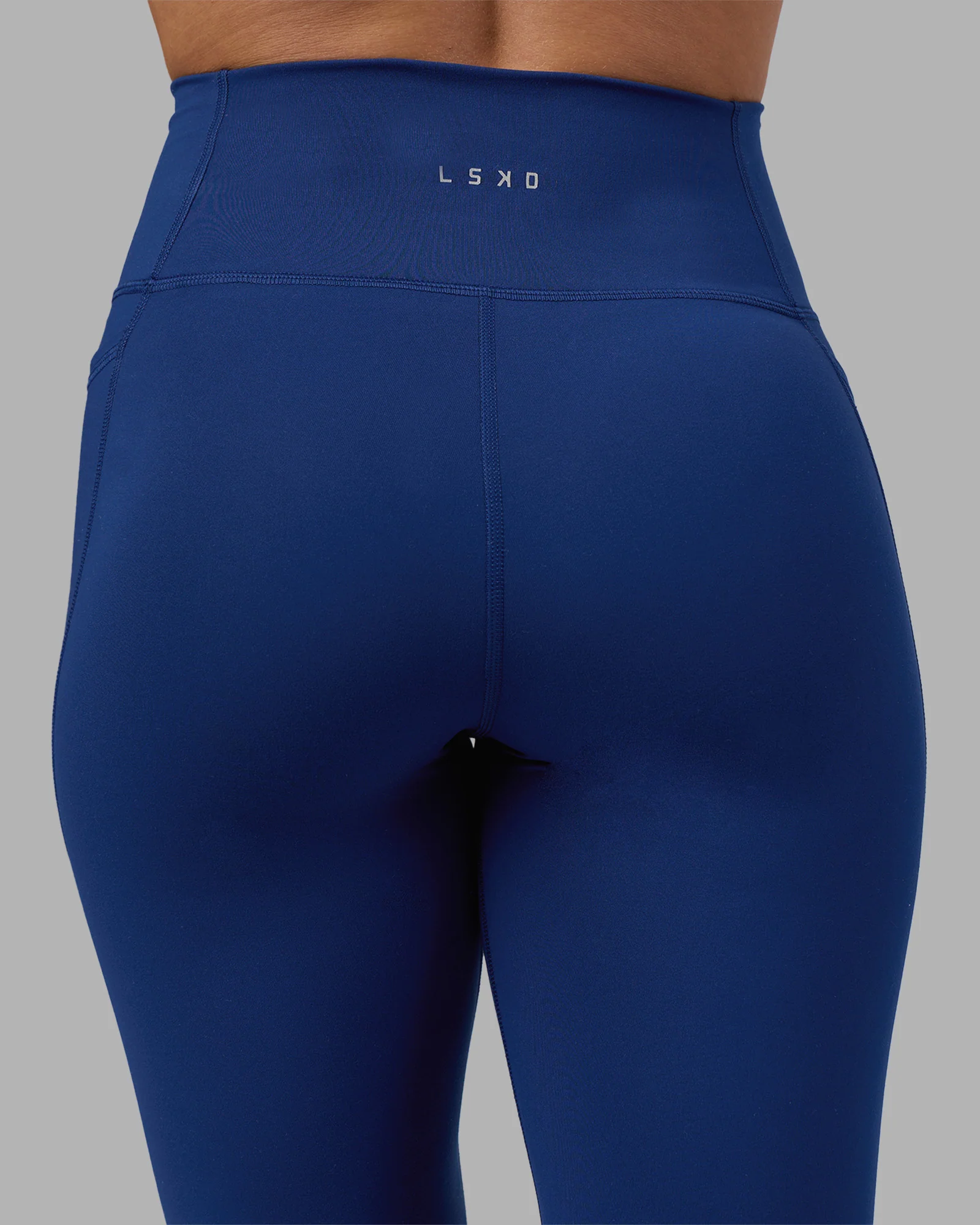 Fusion Ultra High-Rise Full Length Legging Pockets - Midnight Blue - Image 9