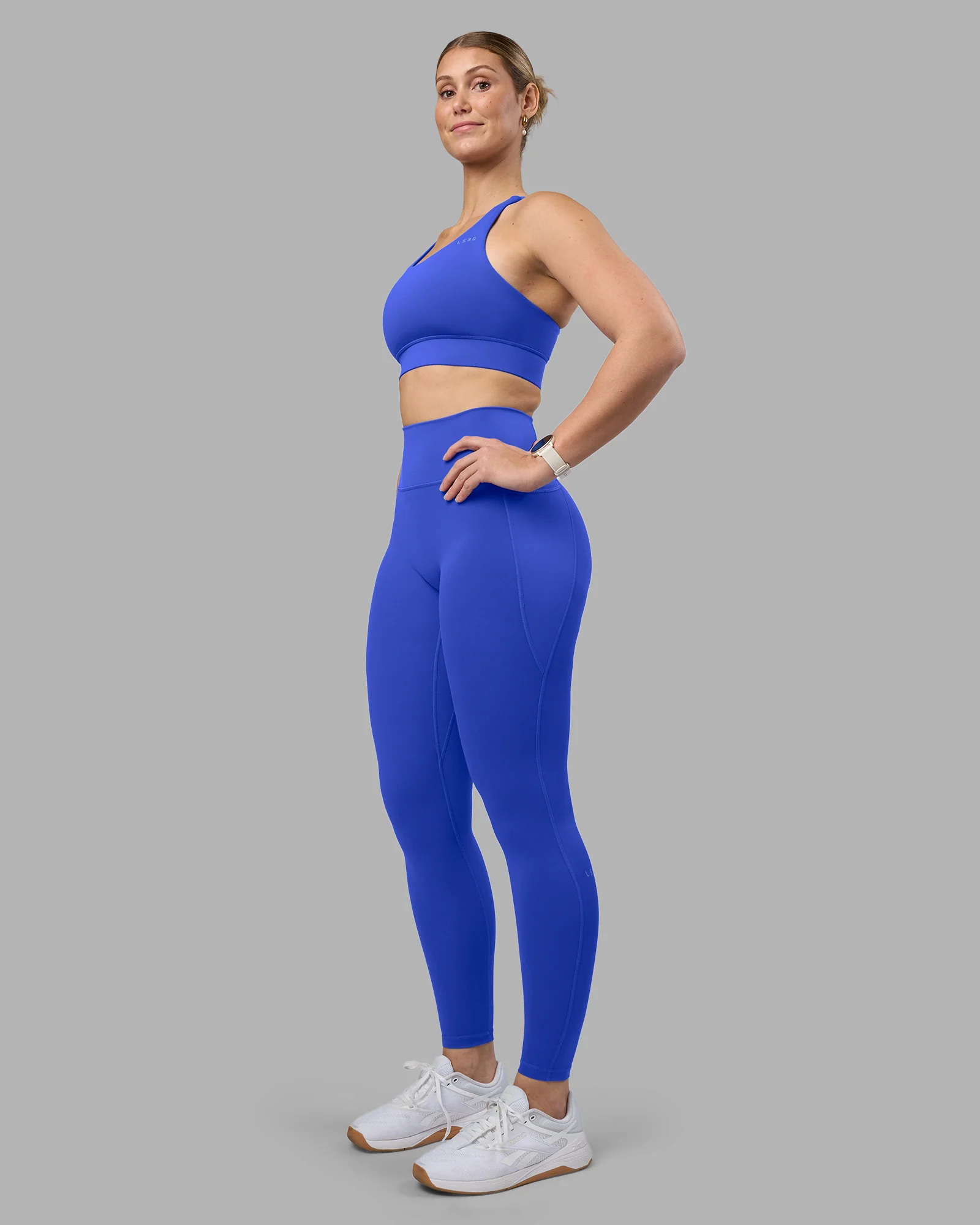 Fusion Ultra High-Rise Full Length Legging Pockets - Power Cobalt - Image 2