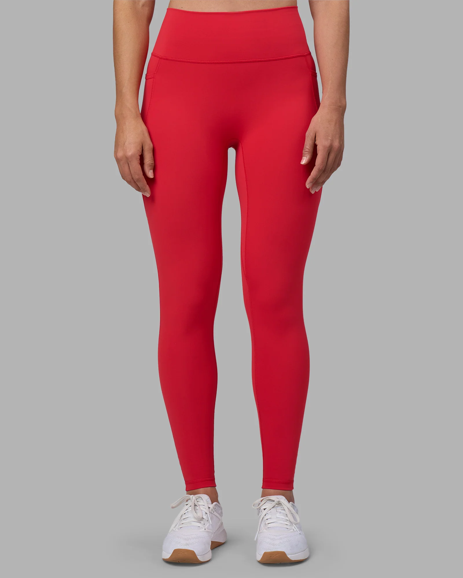Fusion Ultra High-Rise Full Length Legging Pockets - Scarlet - Image 7