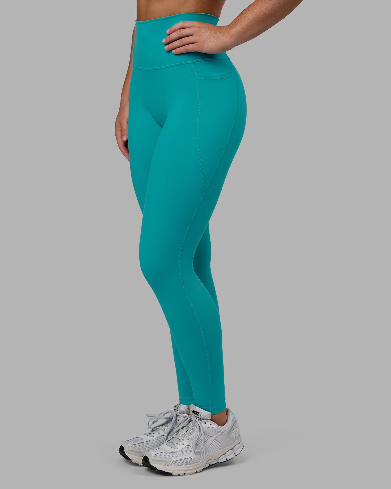 Fusion Ultra High-Rise Full Length Legging Pockets - Uplift Blue - Image 8