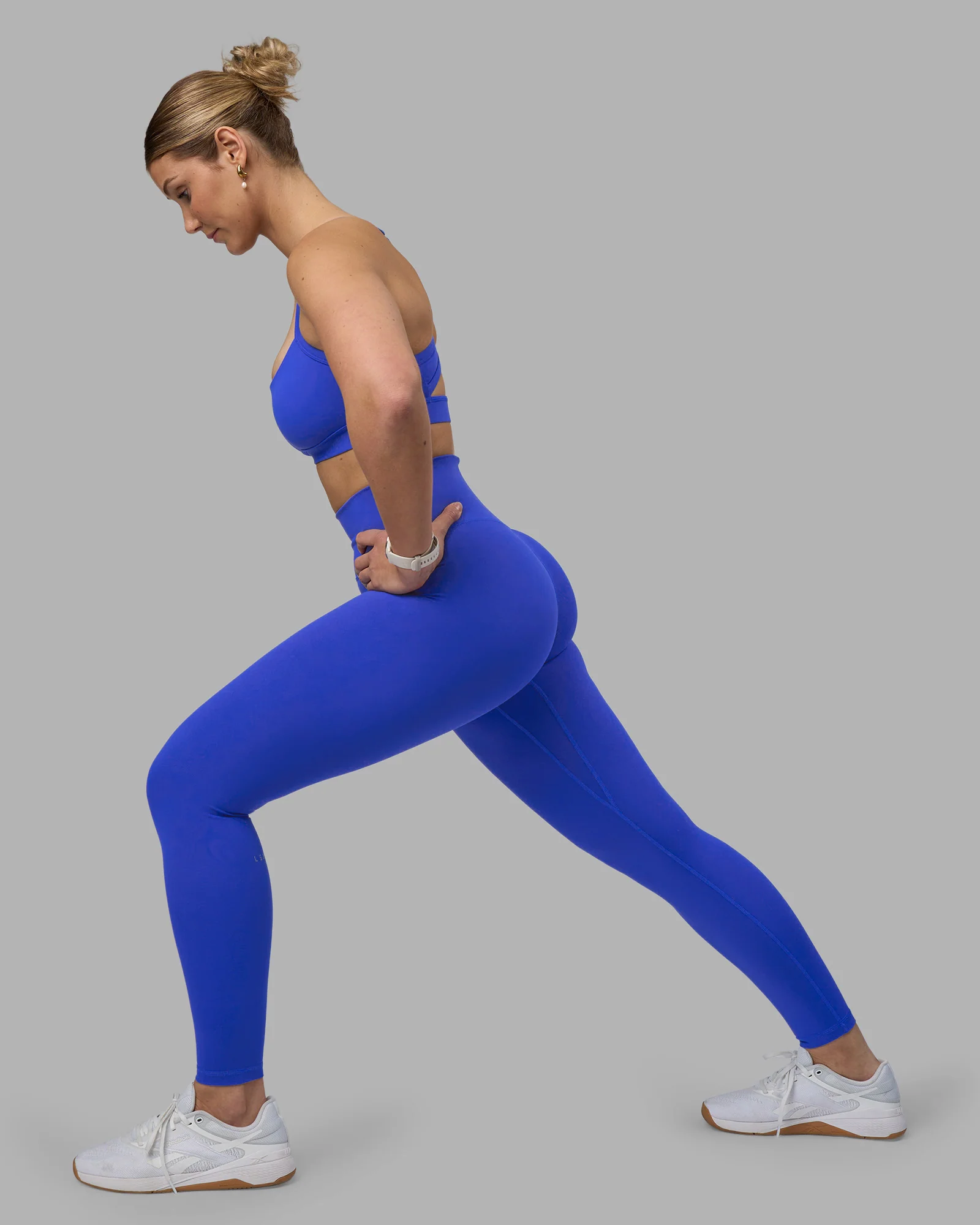 Fusion Ultra High-Rise Full Length Legging - Power Cobalt - Image 3