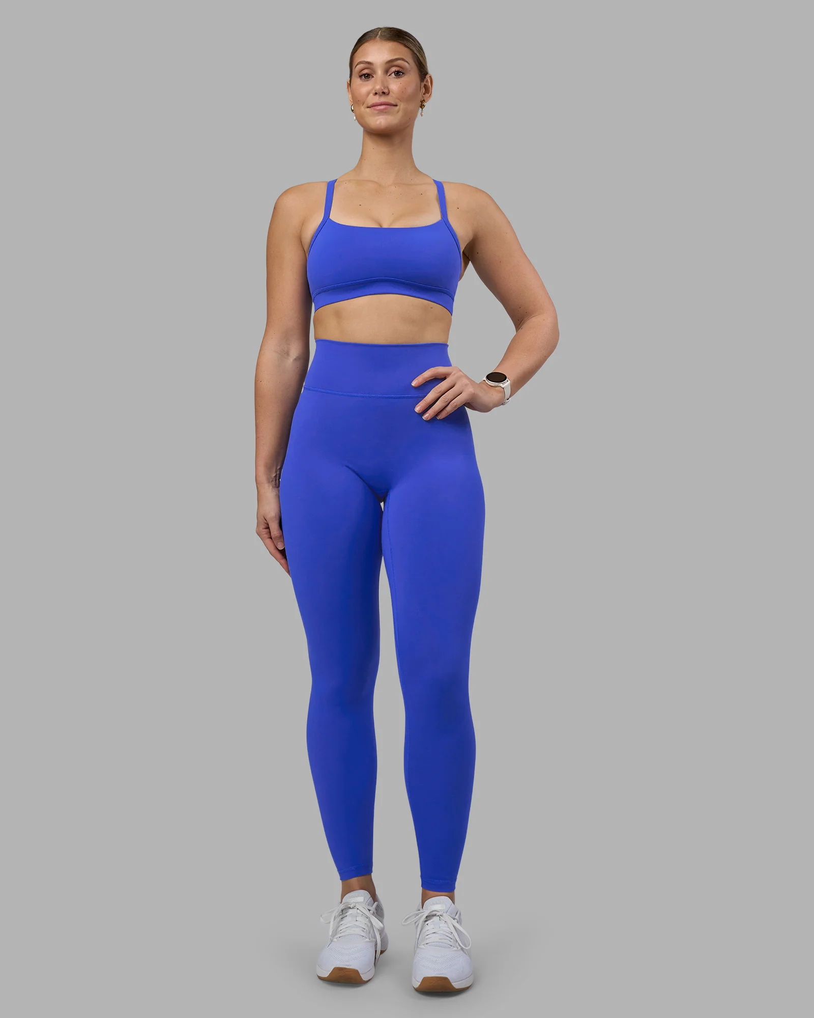 Fusion Ultra High-Rise Full Length Legging - Power Cobalt - Image 4