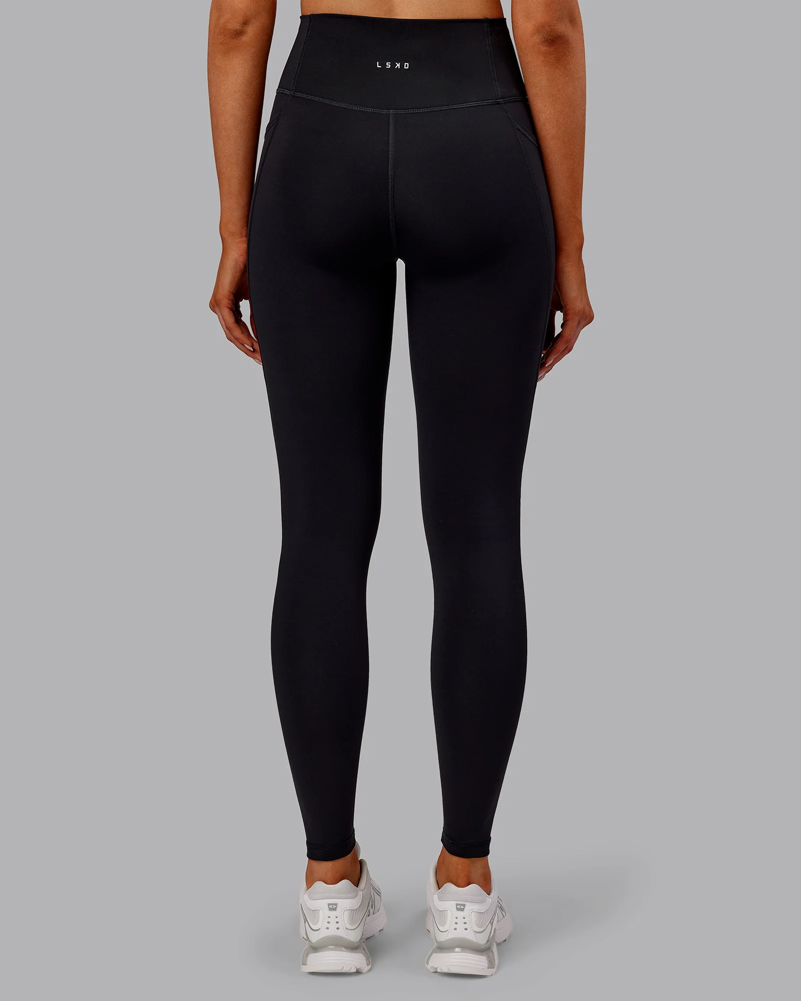 Fusion Thermal Ultra High-Rise Full Length Legging Pockets - Black - Image 4
