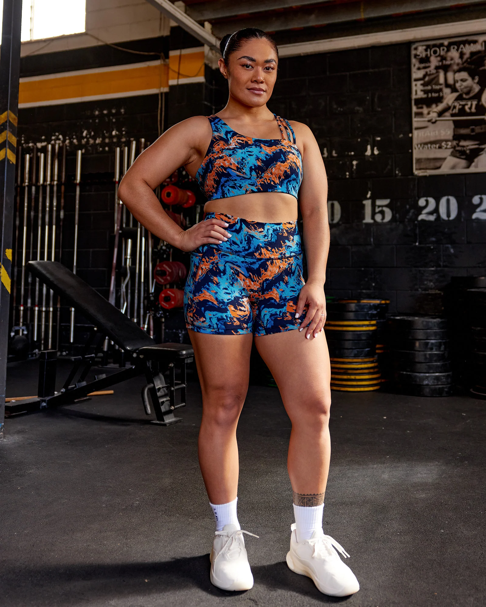 Galvanise Sports Bra 2.0 - React Print - Image 3