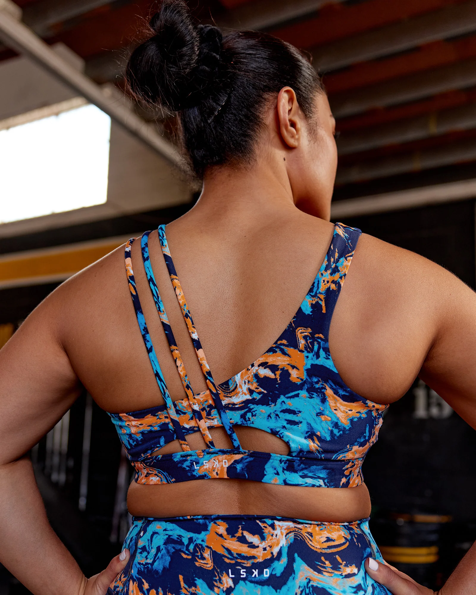 Galvanise Sports Bra 2.0 - React Print - Image 6