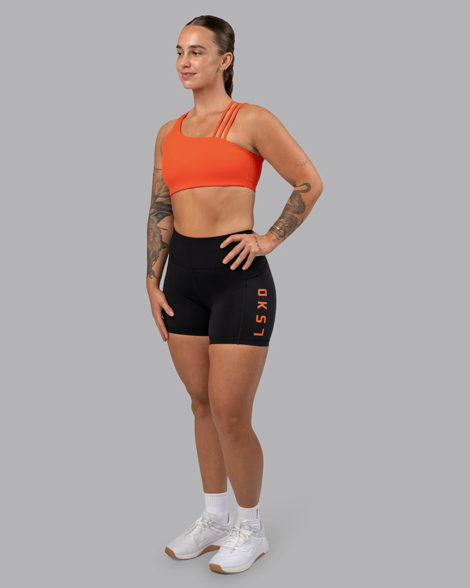 Galvanise Sports Bra 2.0 - Ultra Orange - Image 6