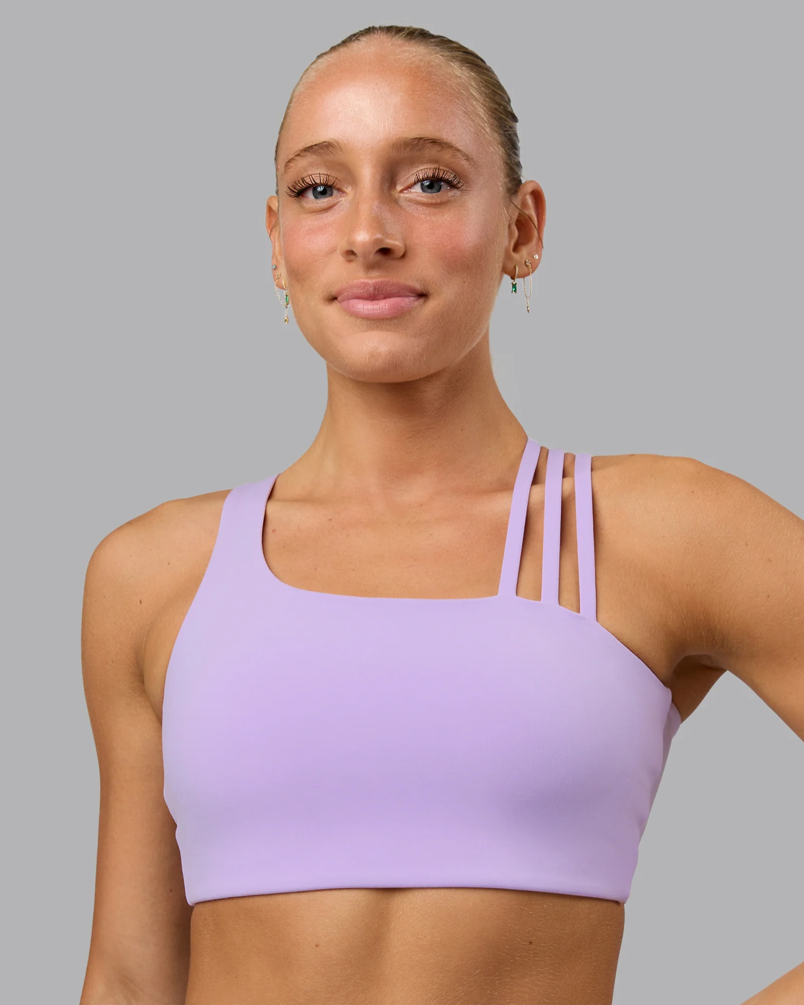 O.G. Galvanise Sports Bra - Pale Lilac - Image 3