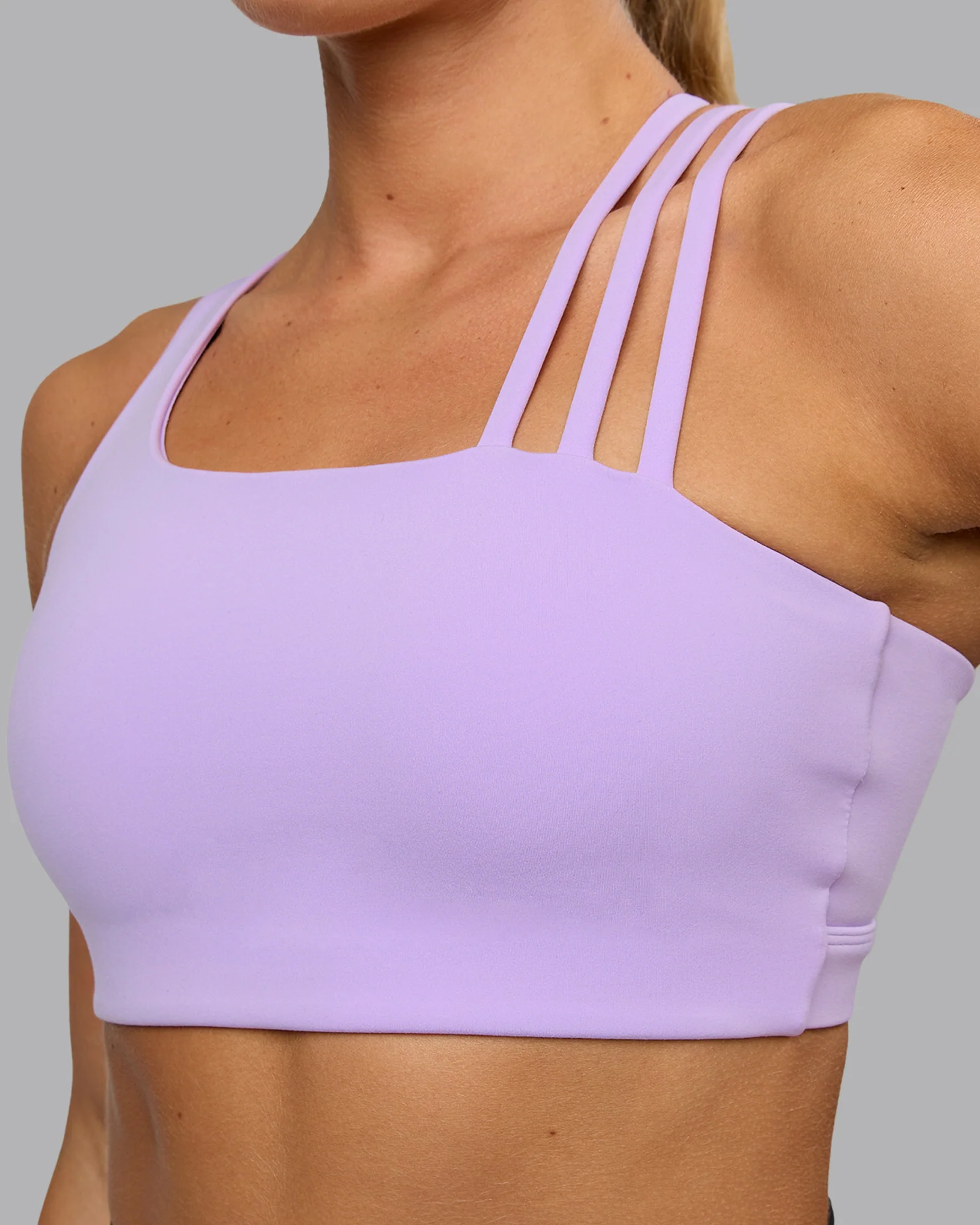 O.G. Galvanise Sports Bra - Pale Lilac - Image 6