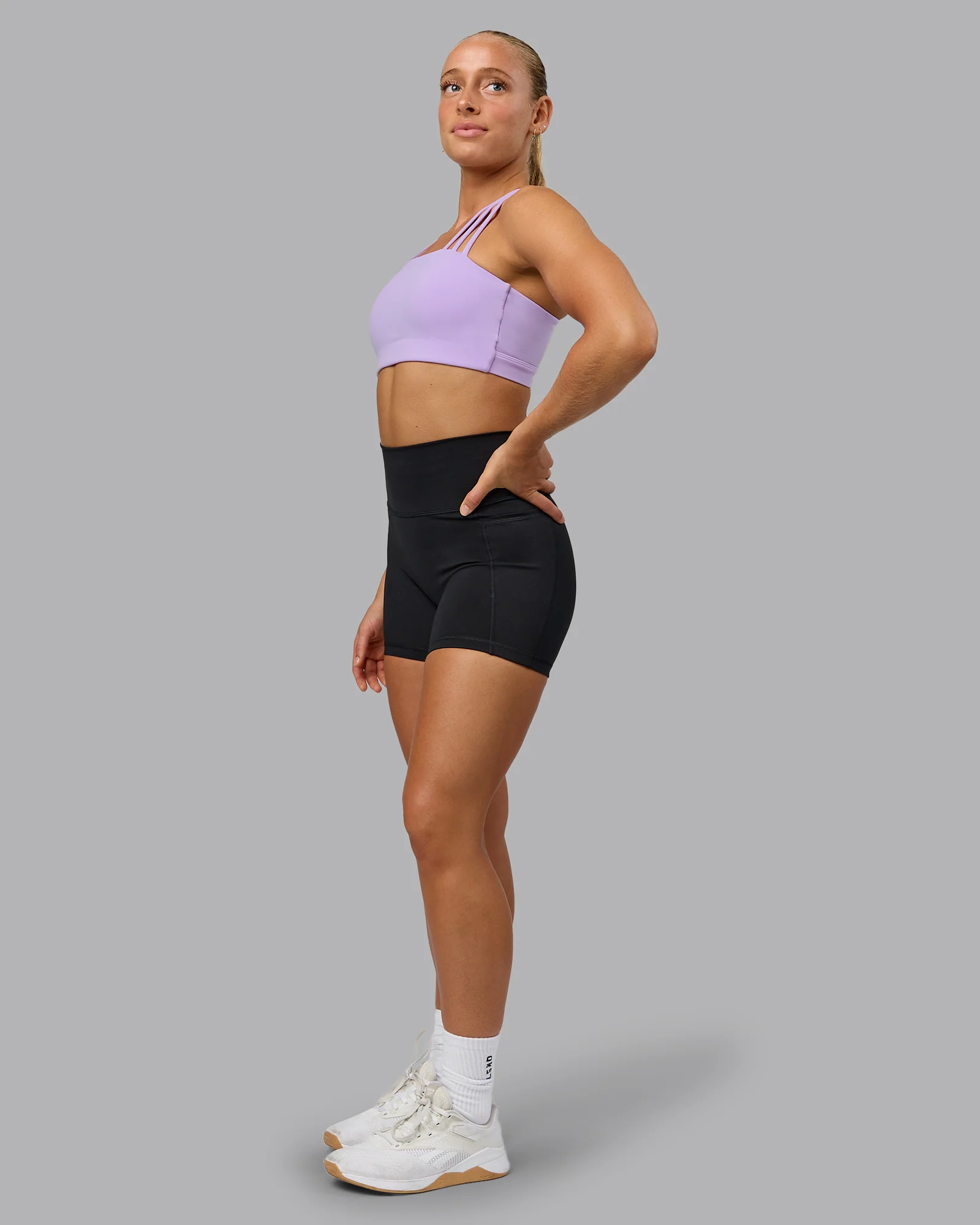 O.G. Galvanise Sports Bra - Pale Lilac - Image 7
