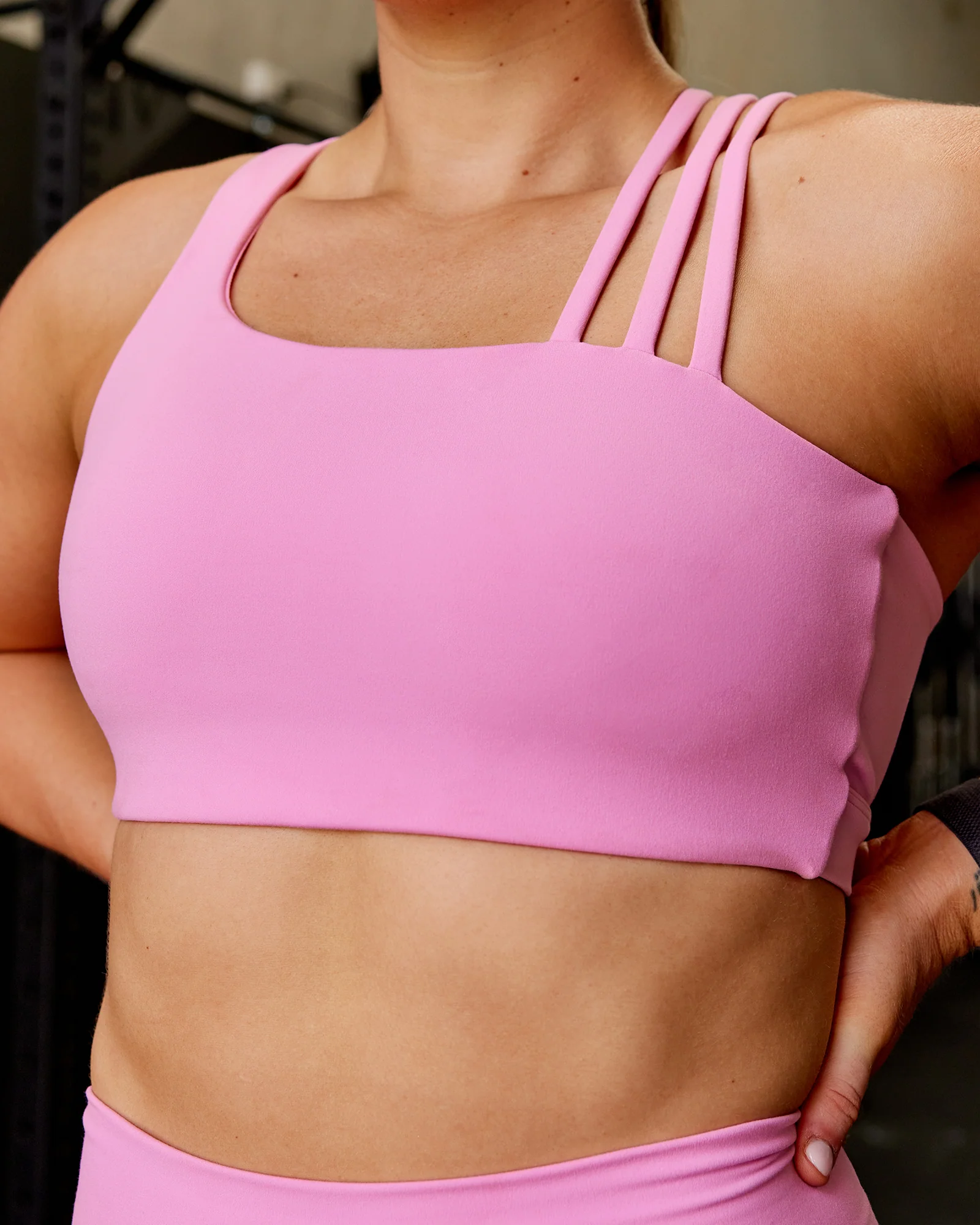 O.G. Galvanise Sports Bra - Spark Pink - Image 4