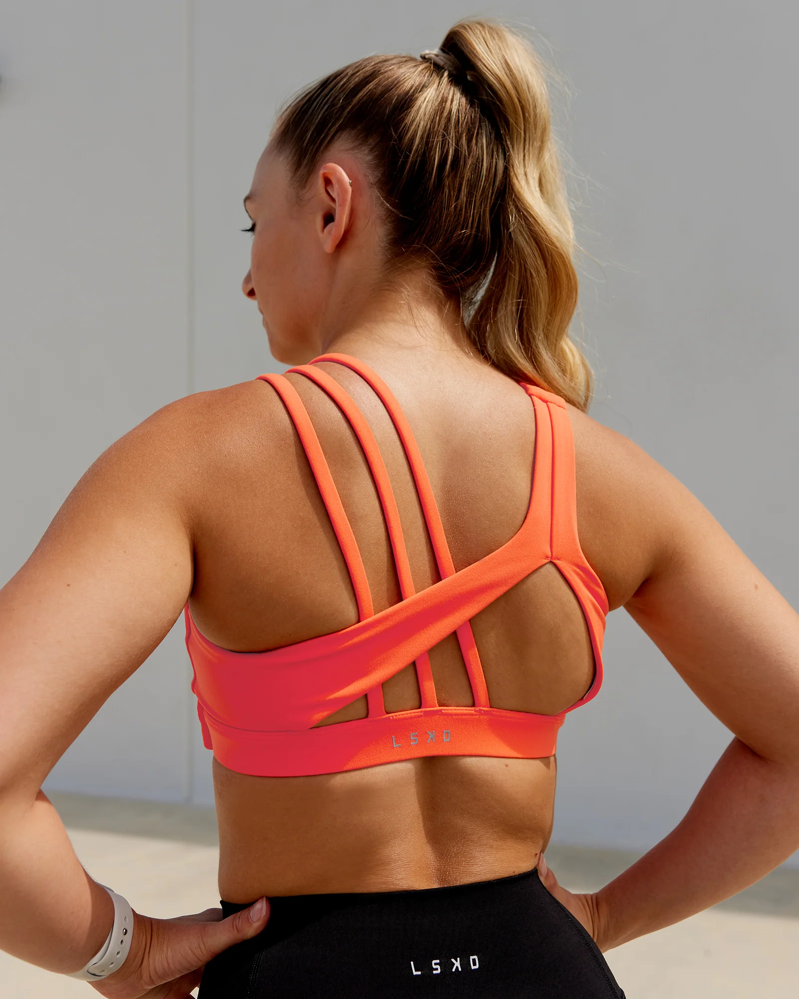 O.G. Galvanise Sports Bra - Ultra Orange - Image 2