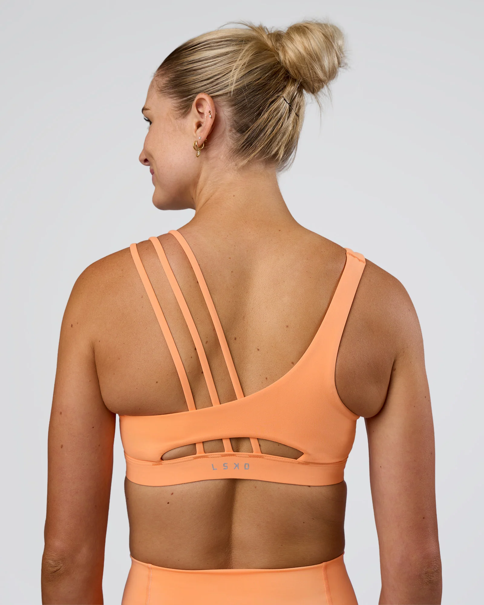 Galvanise Splice Sports Bra - Cantaloupe - Image 2