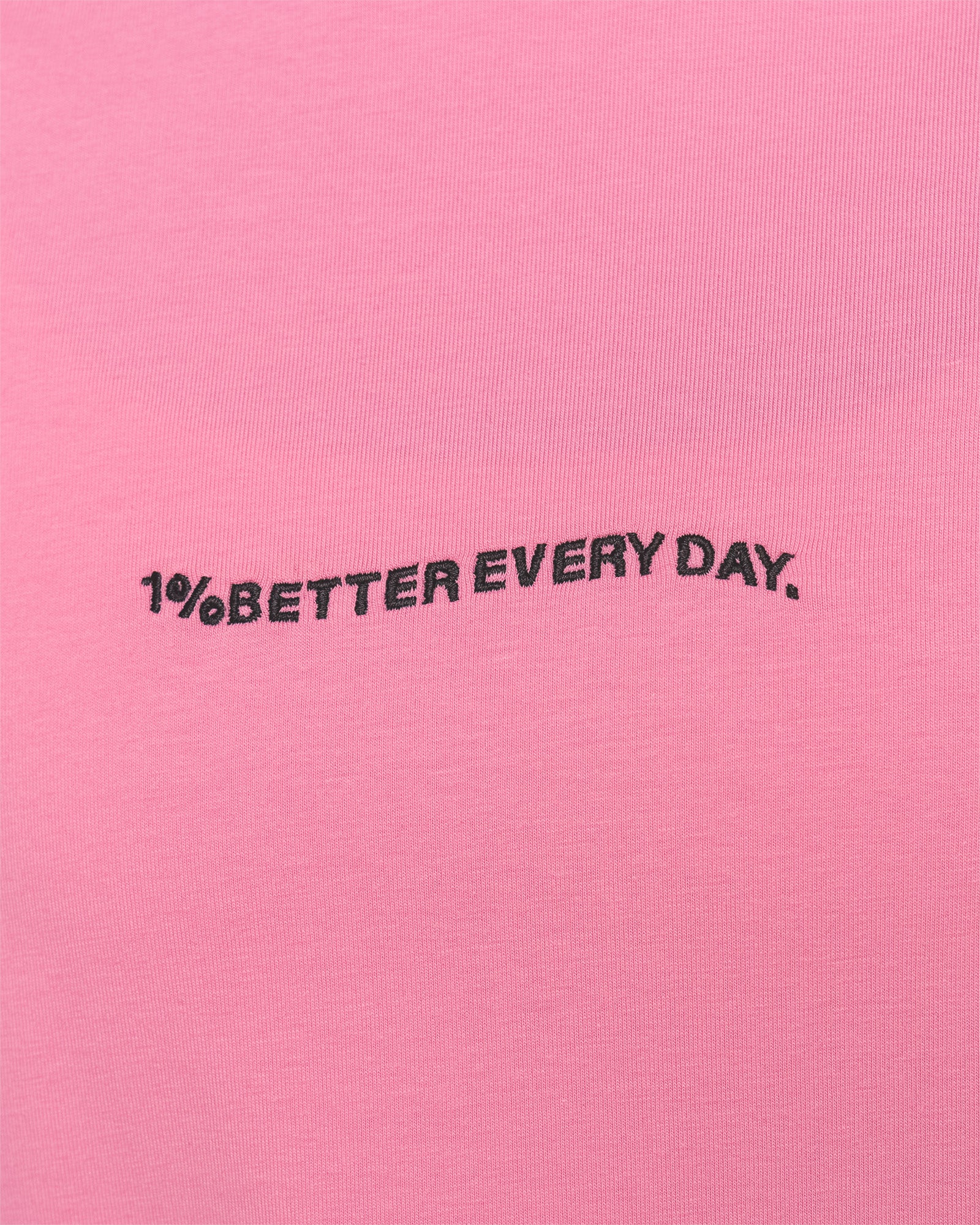 Go-To 1% Better Every Day FLXCotton Oversized Tee - Candy Pink-Black - Image 2