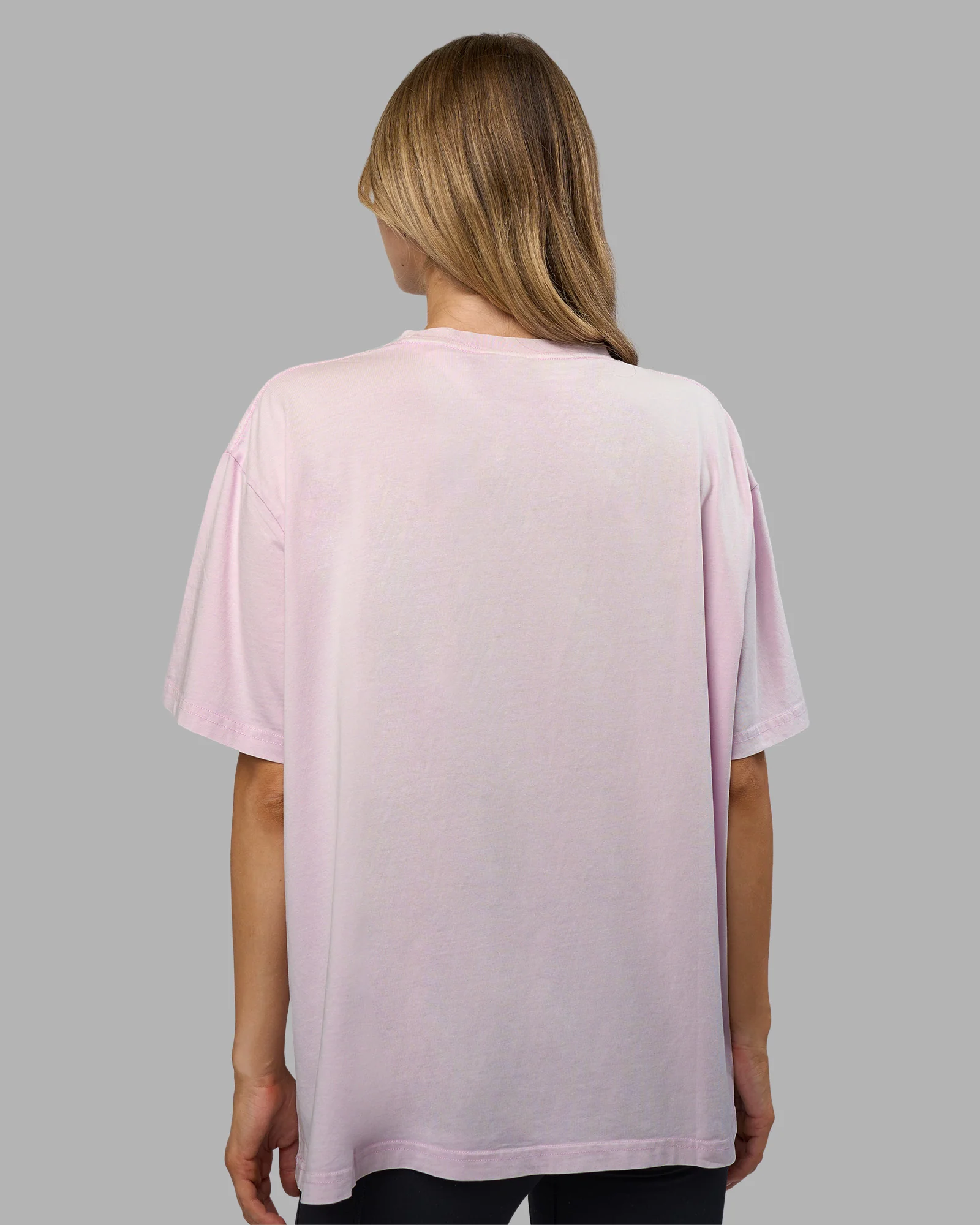 Go-To FLXCotton Oversized Tee - Fair Orchid Washed - Image 3