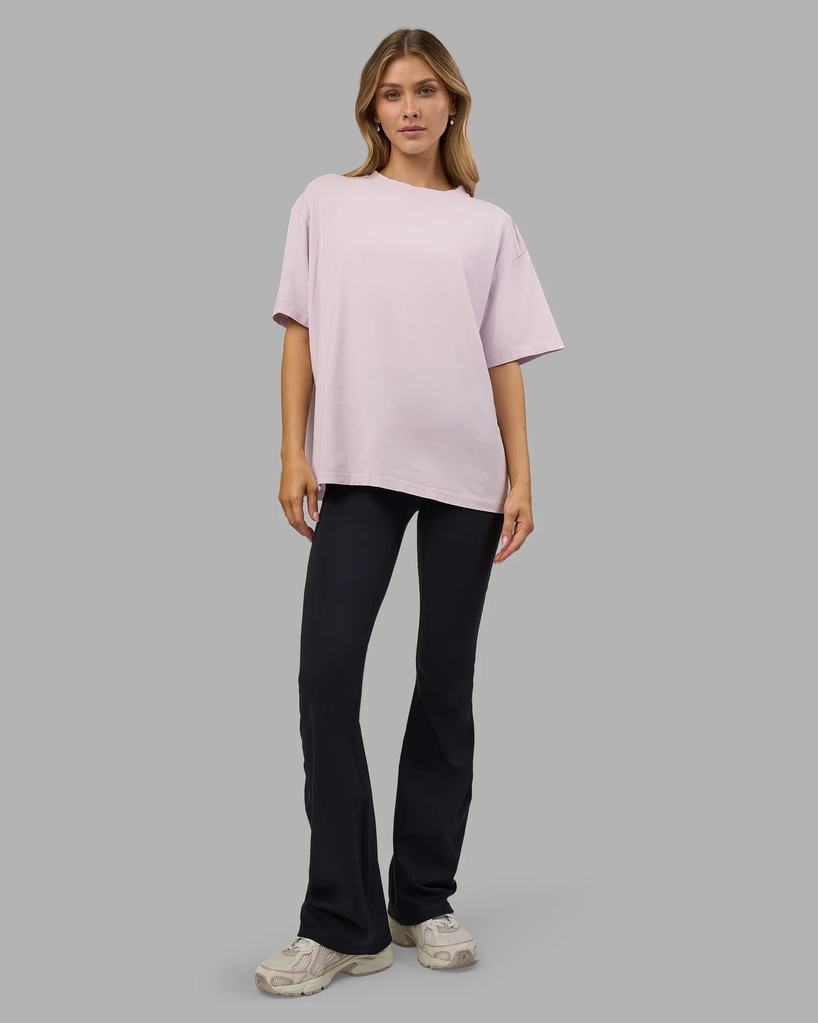 Go-To FLXCotton Oversized Tee - Fair Orchid Washed - Image 4