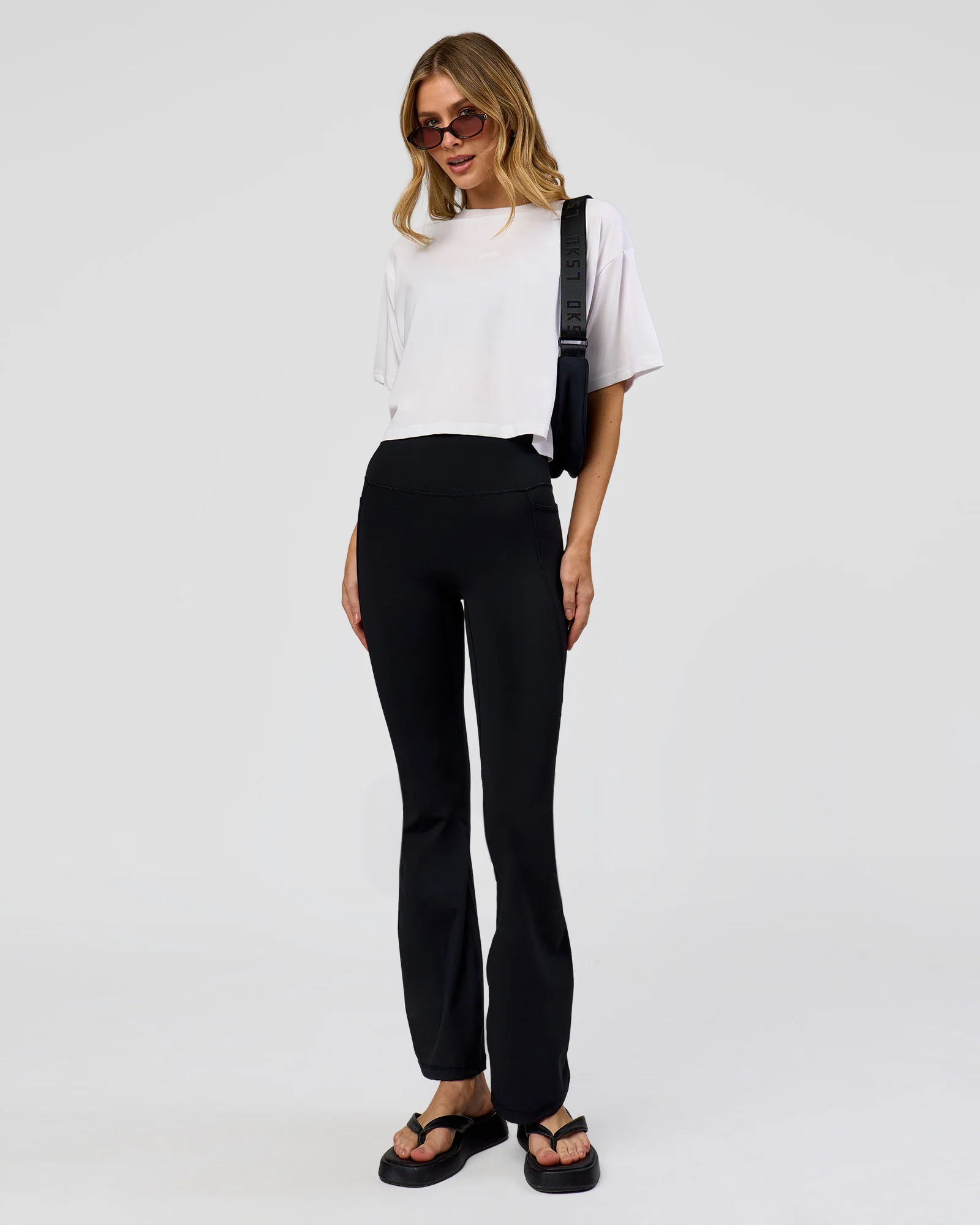 Go-To FLXCotton Skimmer Tee - White-White - Image 2