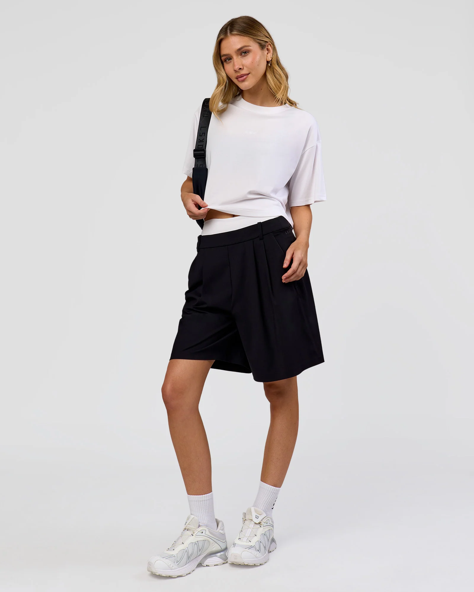 Go-To FLXCotton Skimmer Tee - White-White - Image 4