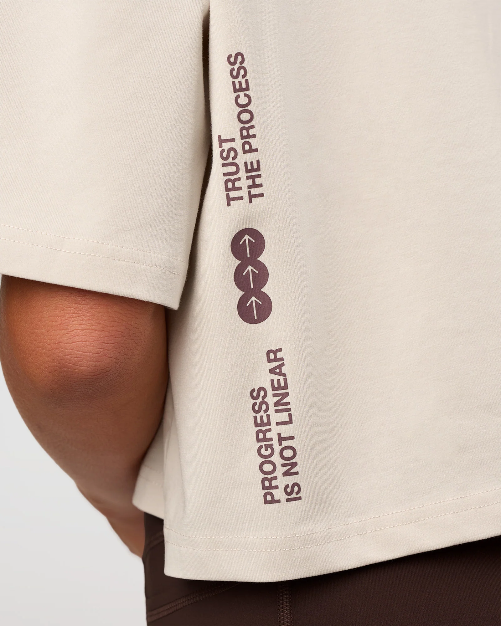 Go-To Heavyweight FLXCotton Street Tee - Clay-Cocoa Powder - Image 2